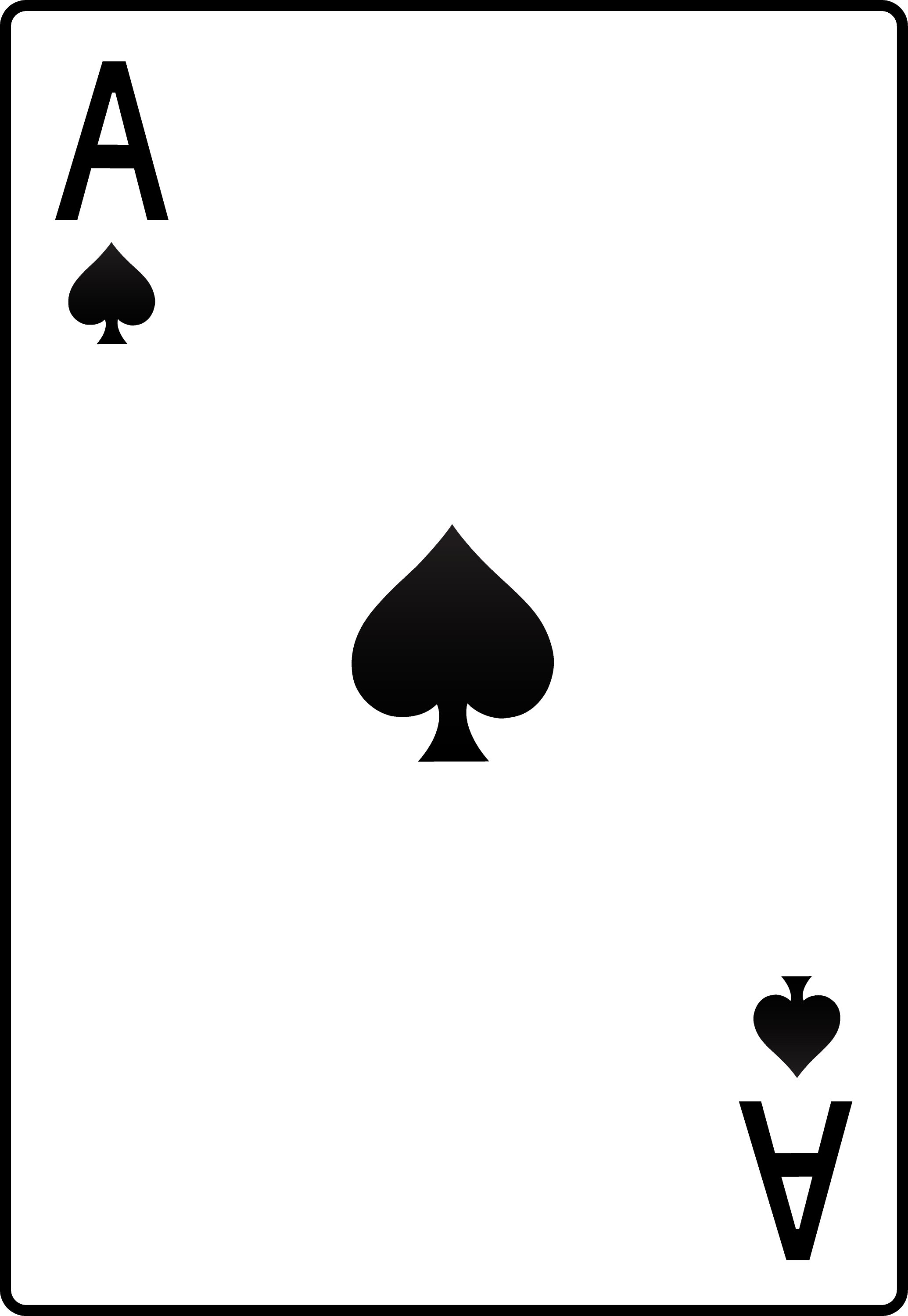 what card game has ace of spades