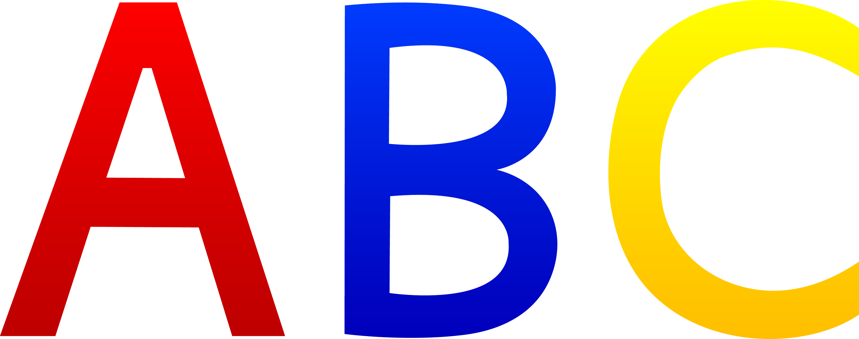 free clip art abc letters - photo #4