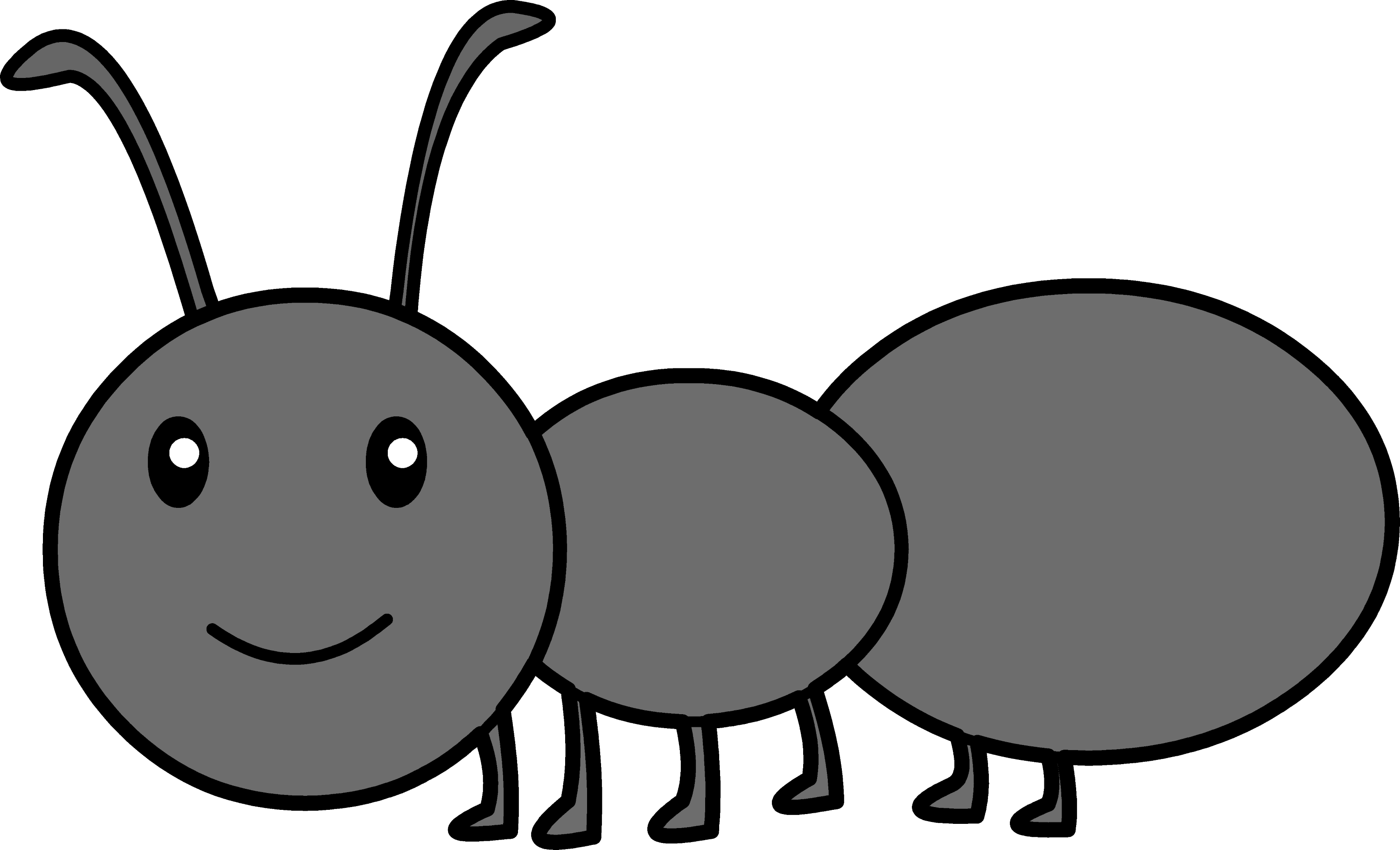 Cute Black Ant Clipart Free Clip Art