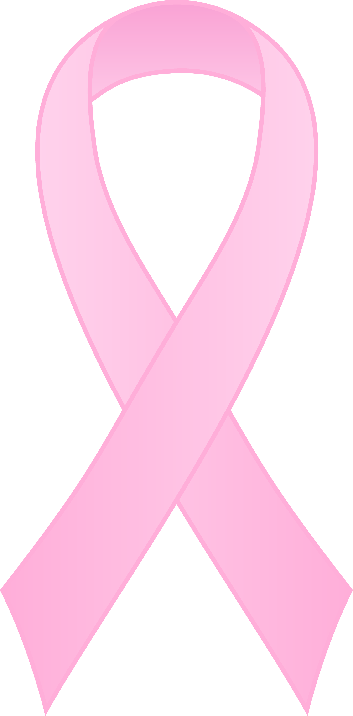 Breast Cancer Awareness Pink Ribbon - Free Clip Art