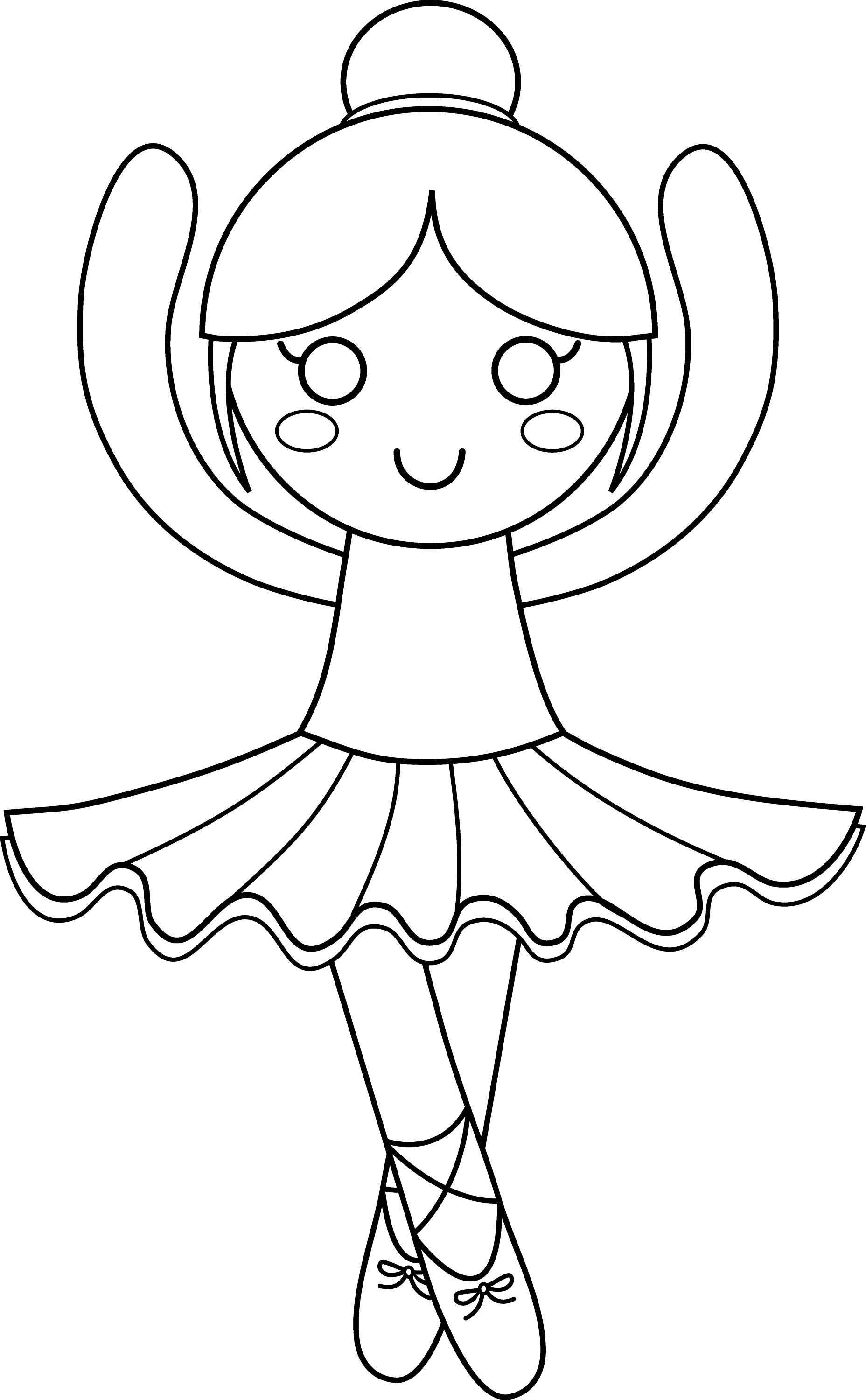 Ballerina Printable Coloring Pages Printable Blank World