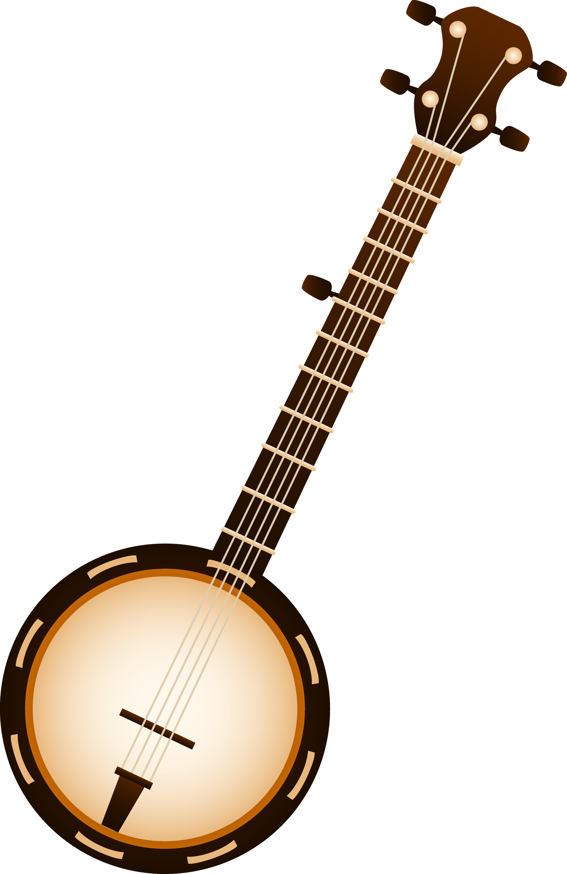 Banjo Musical Instrument - Free Clip Art