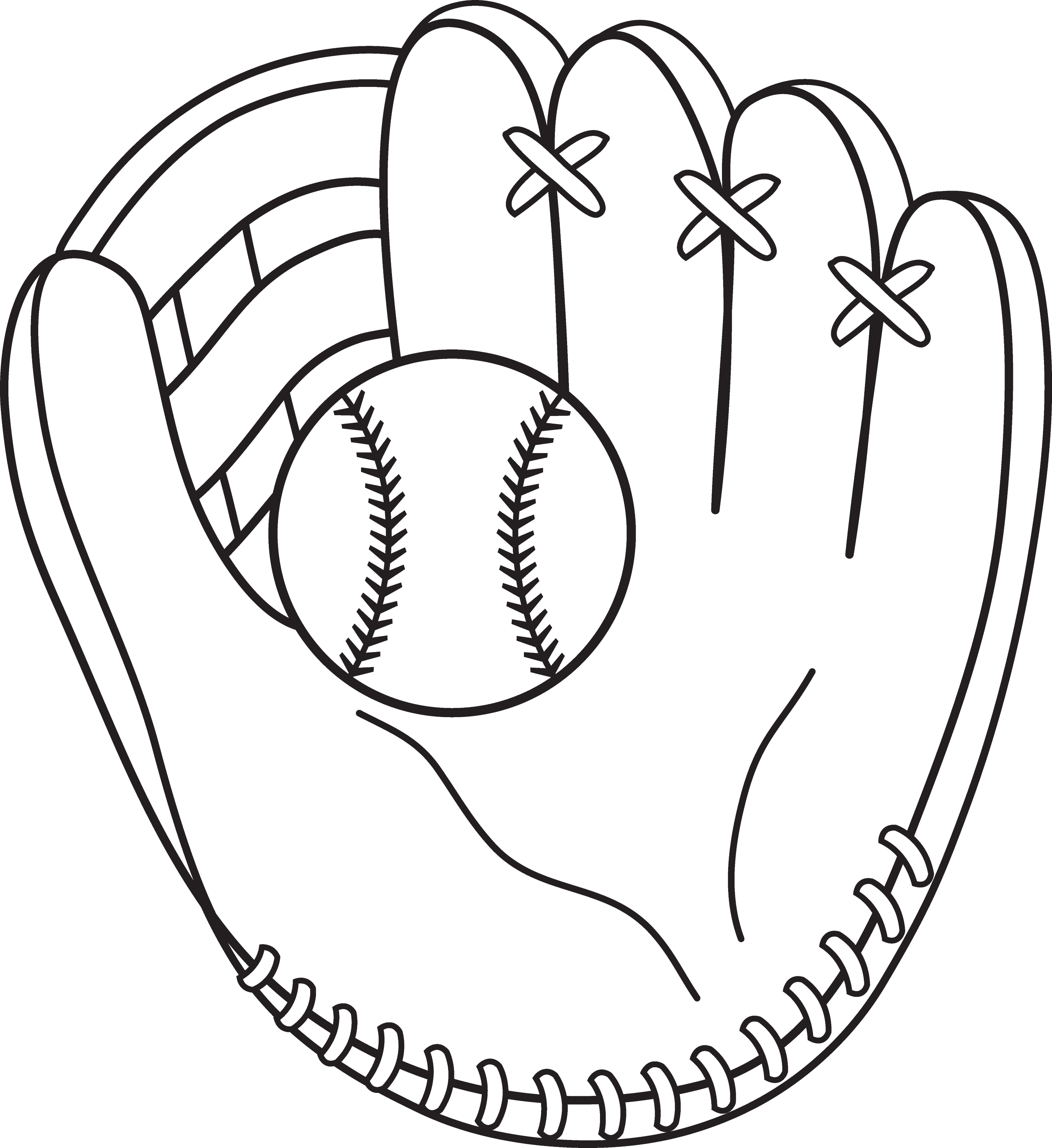 softball coloring pages - photo #8