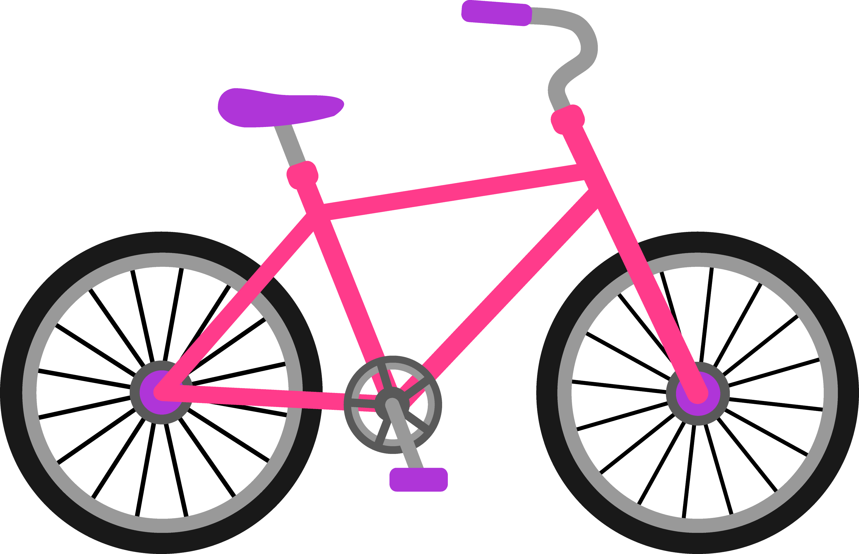 clipart picture of a bike - photo #11