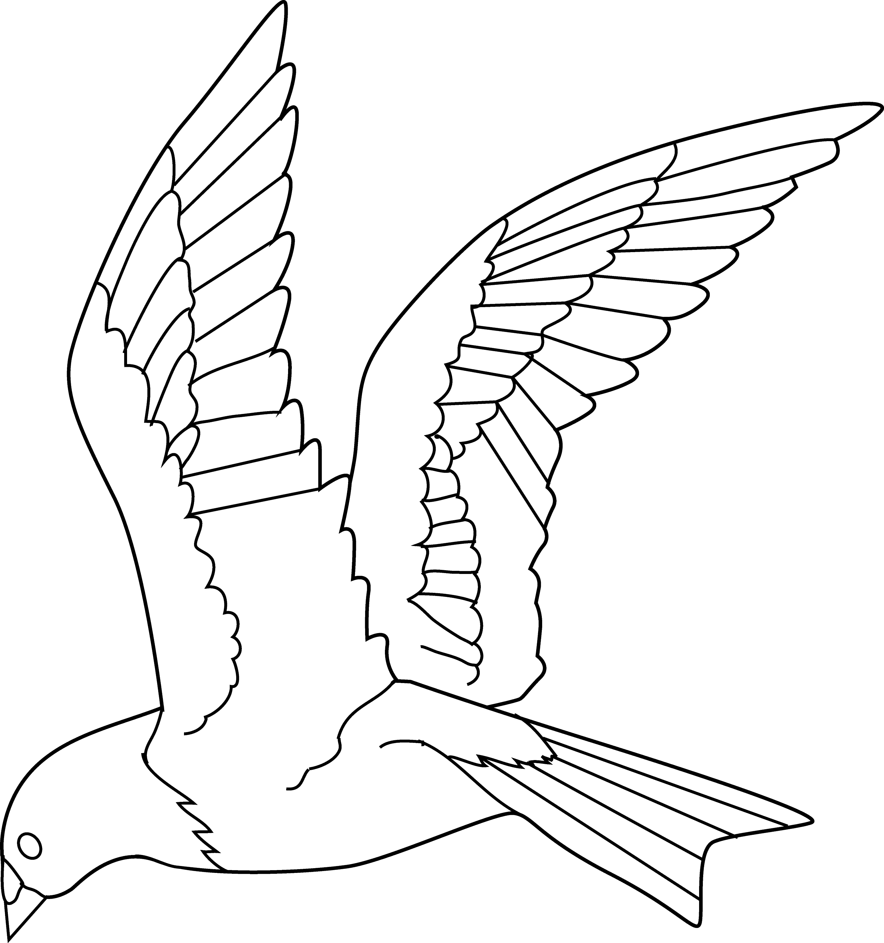 flying-bird-coloring-page-free-clip-art
