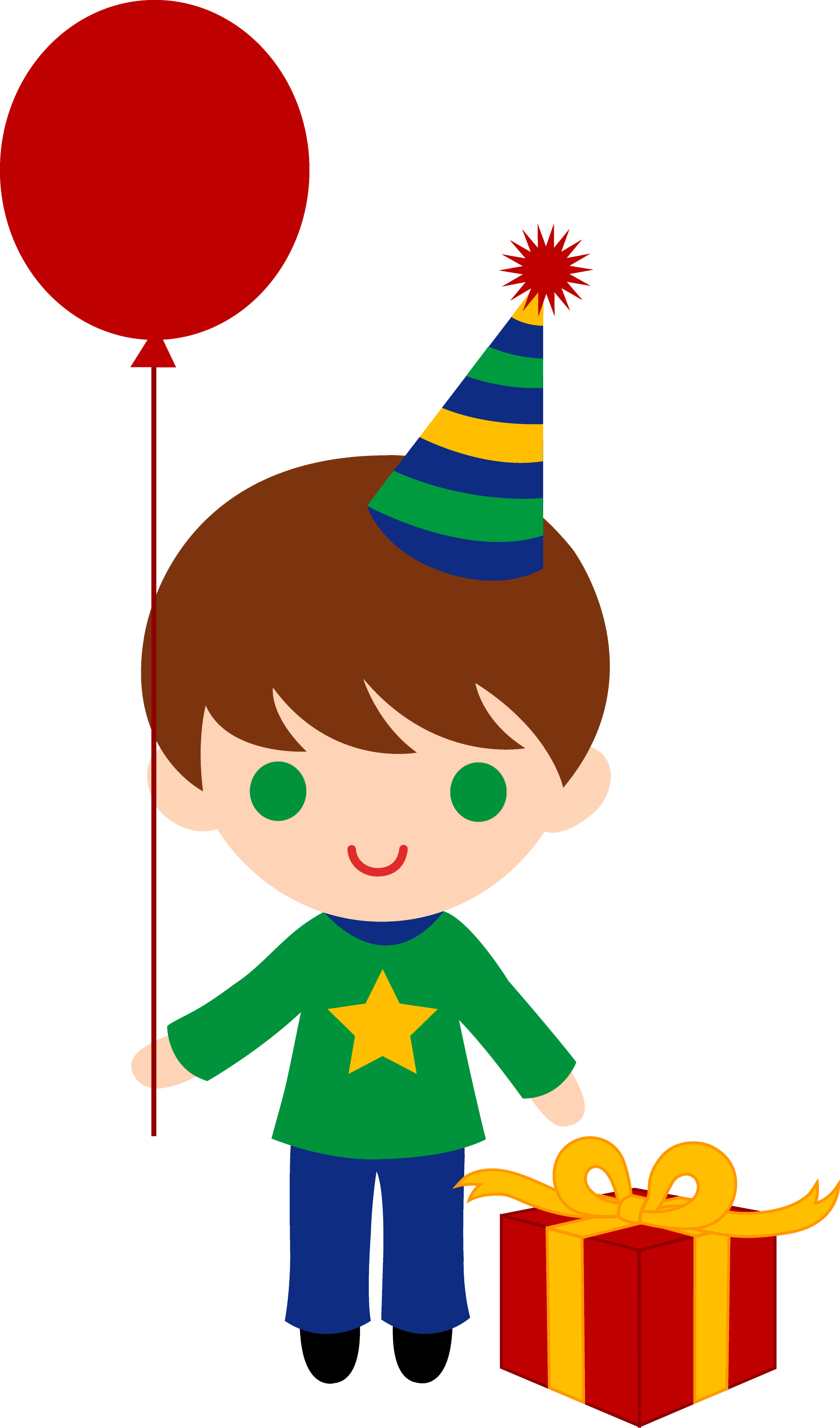 Little Birthday Boy Clip Art - Free Clip Art