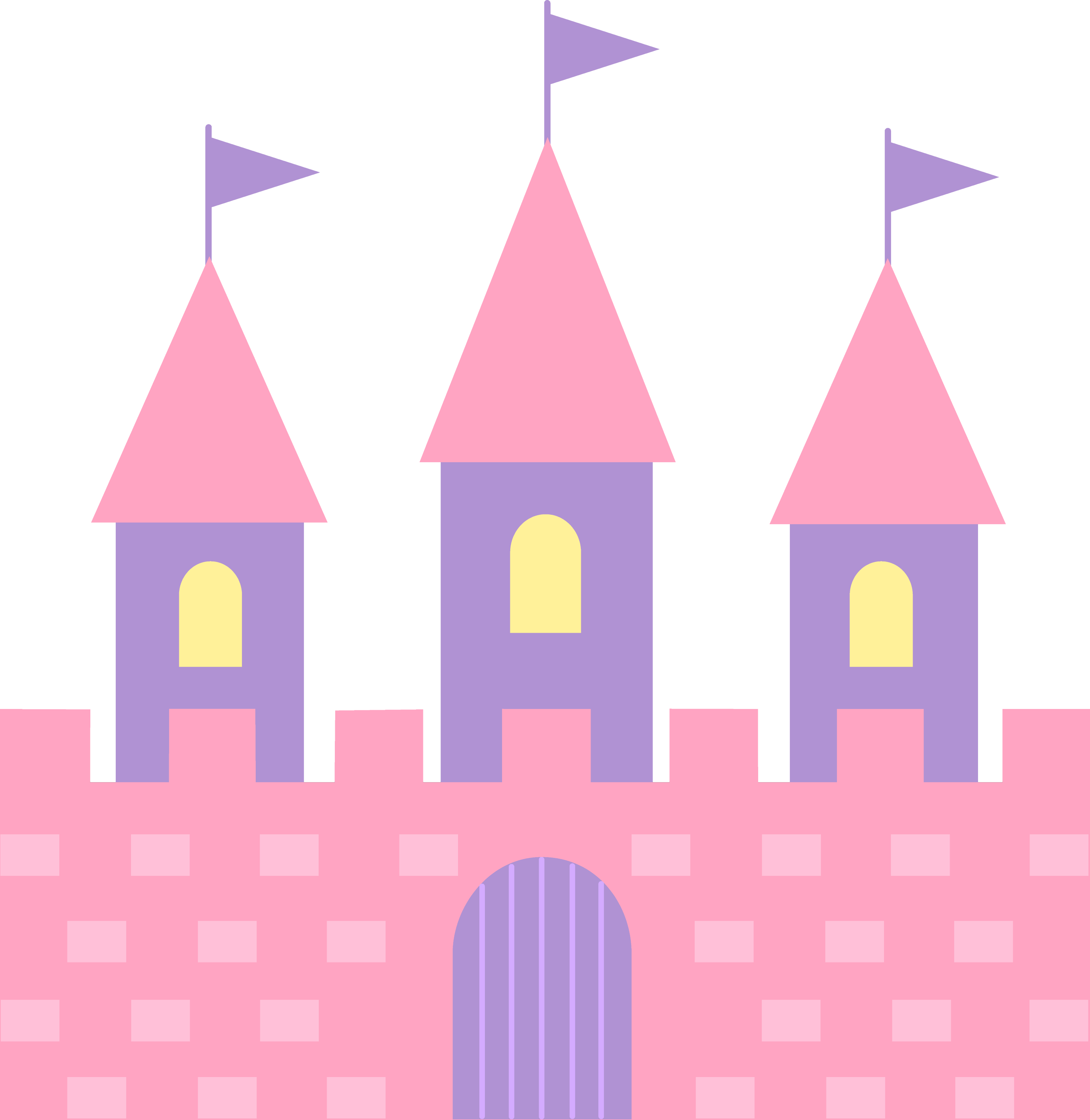 princess castle clip art - photo #1
