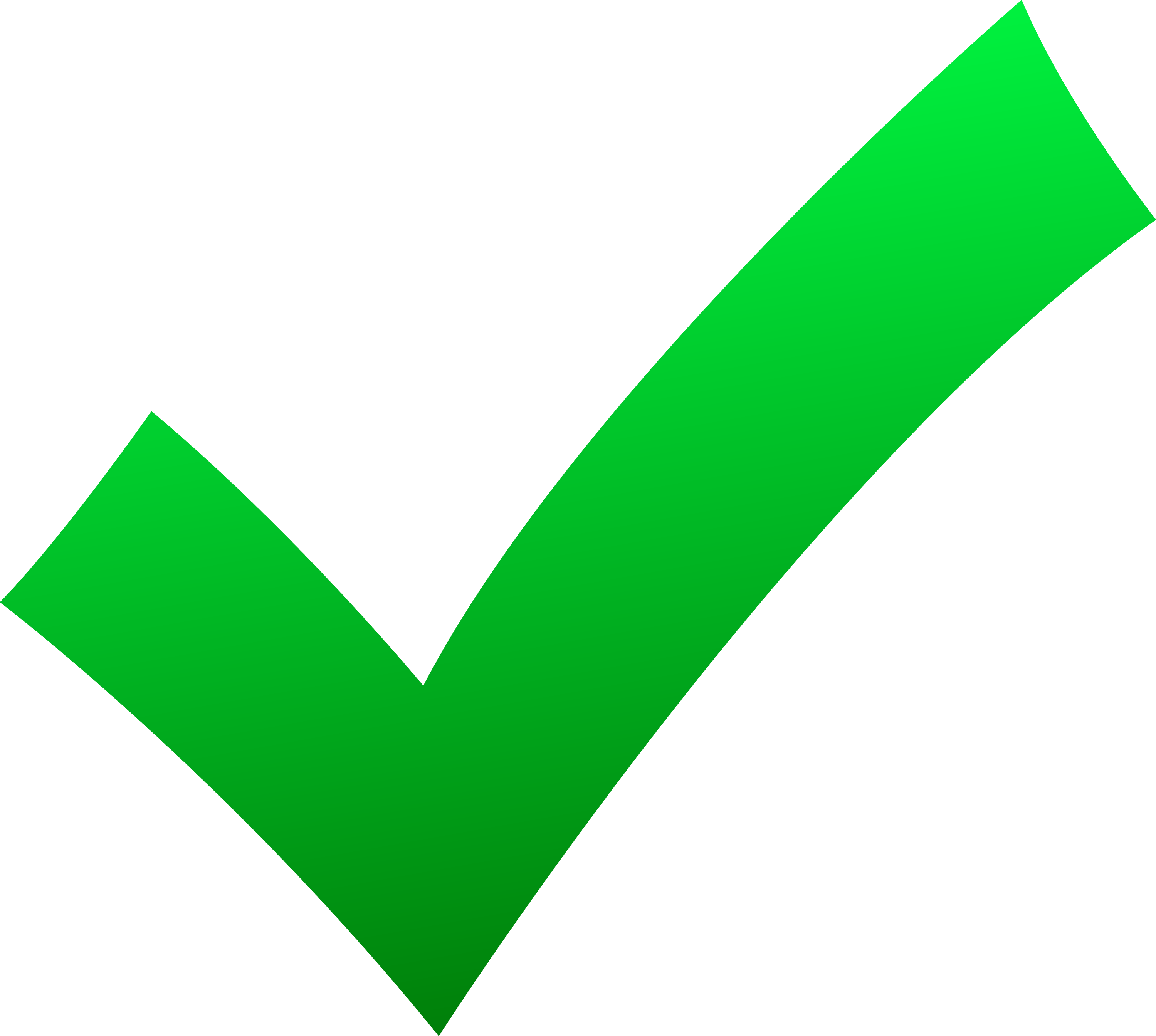 Simple Green Check Mark - Free Clip Art