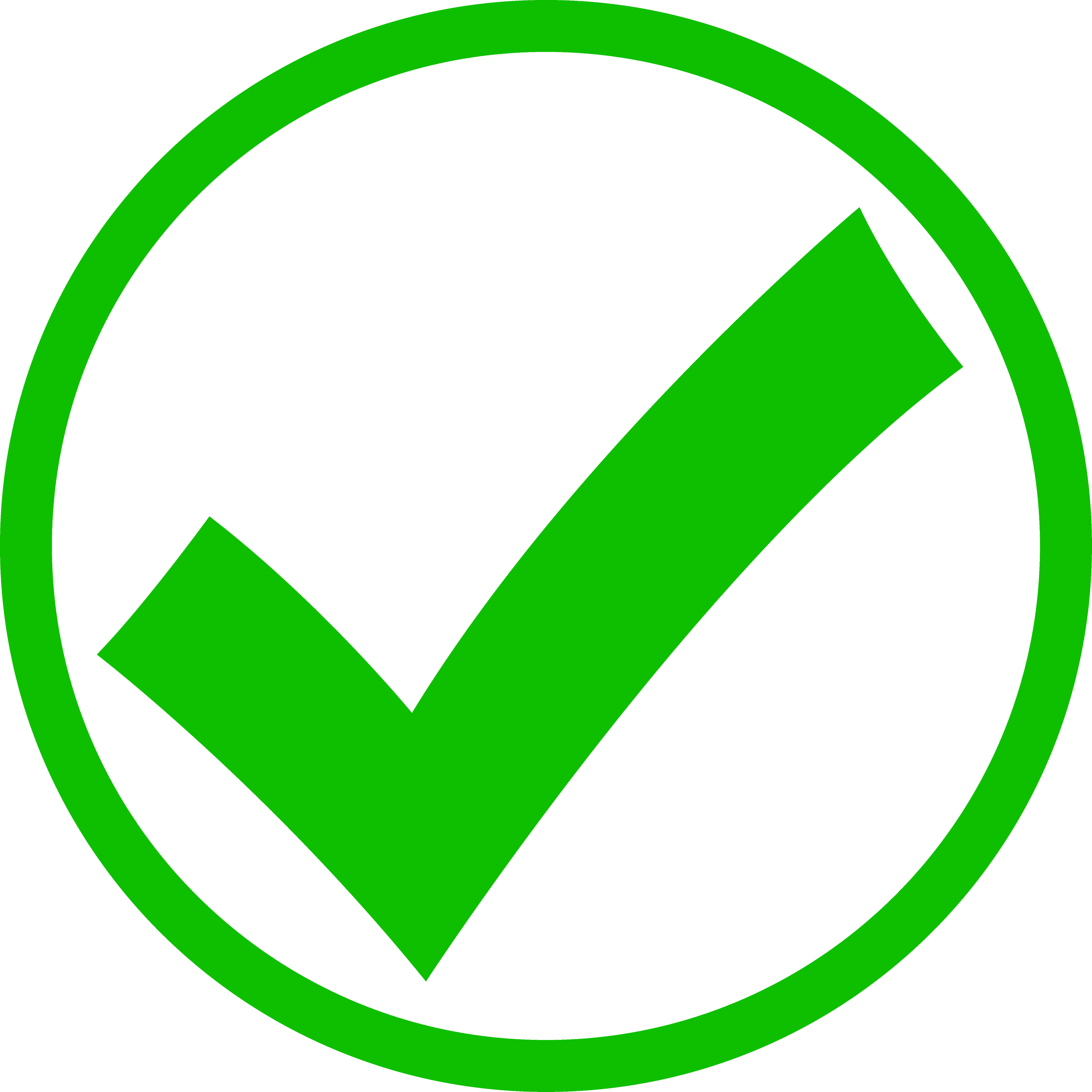 Green Check Mark in Circle  Free Clip Art