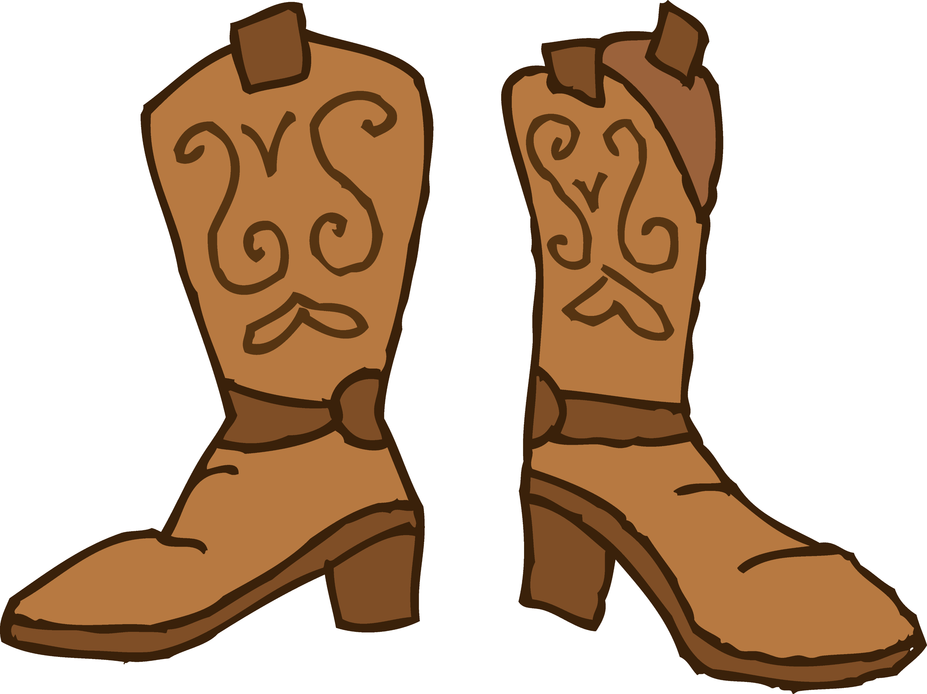 clipart cowboy boots free - photo #1
