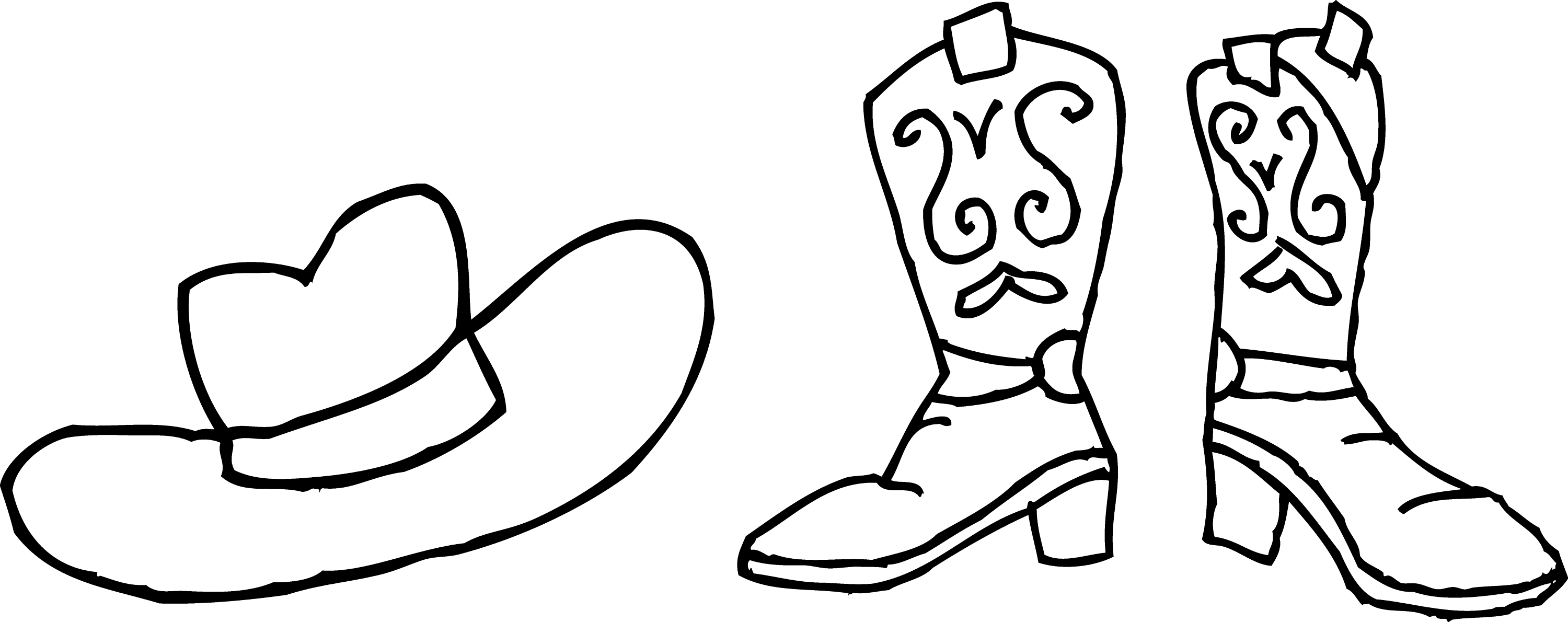 clipart cowboy boots free - photo #41