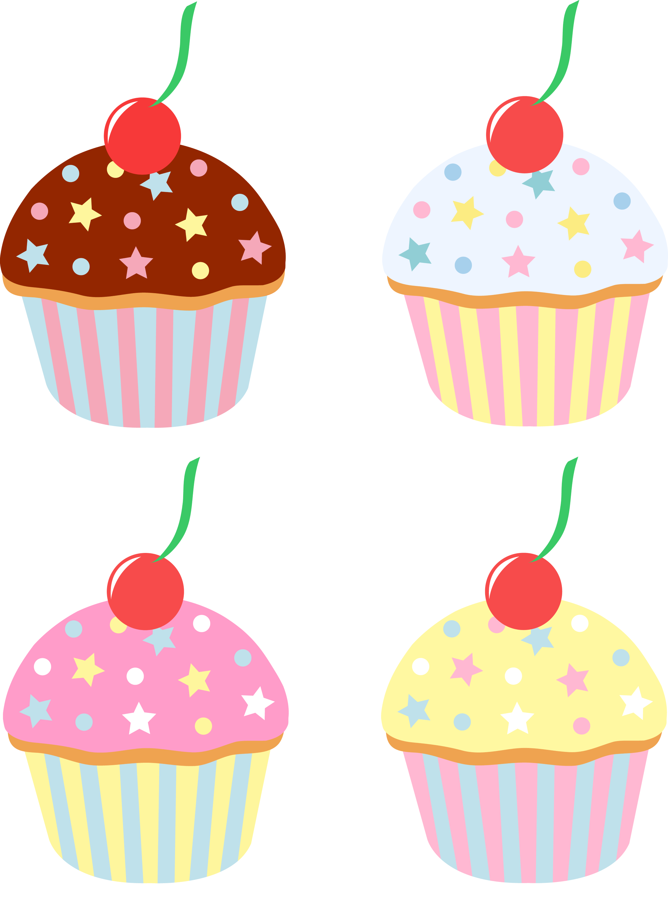 clipart pics of cupcakes - photo #39