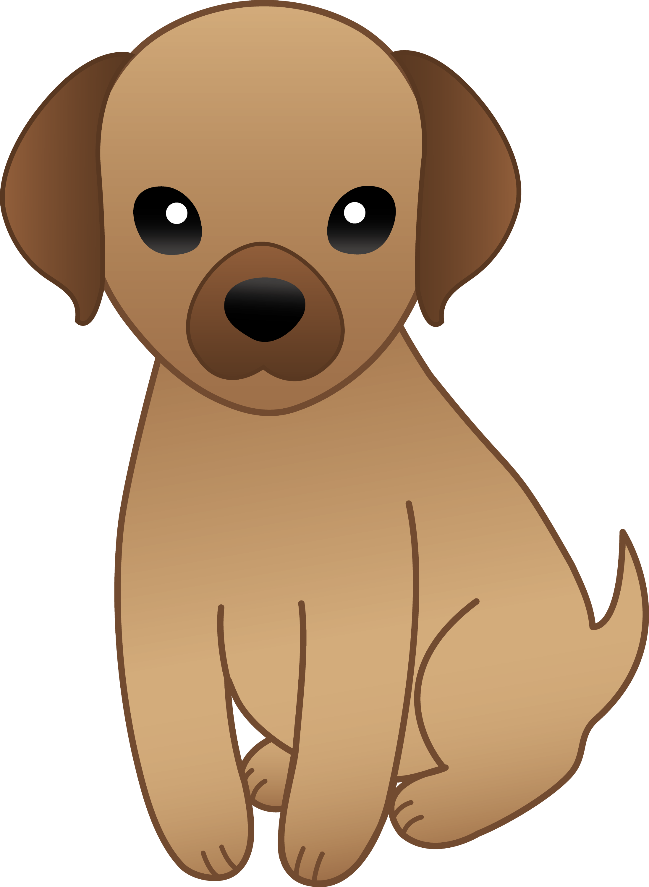 dog clipart drawing - photo #49