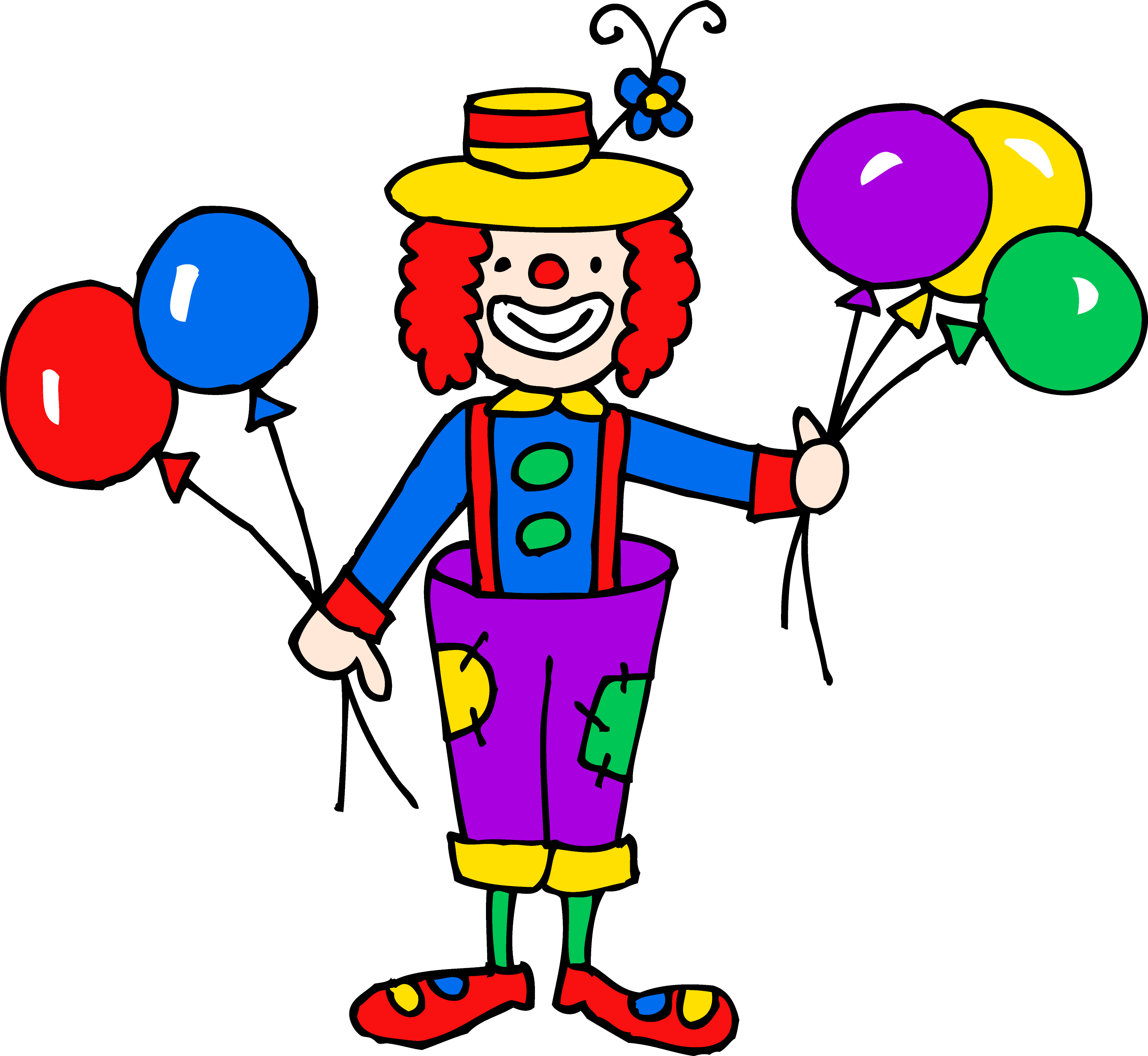 clipart of clown-#9