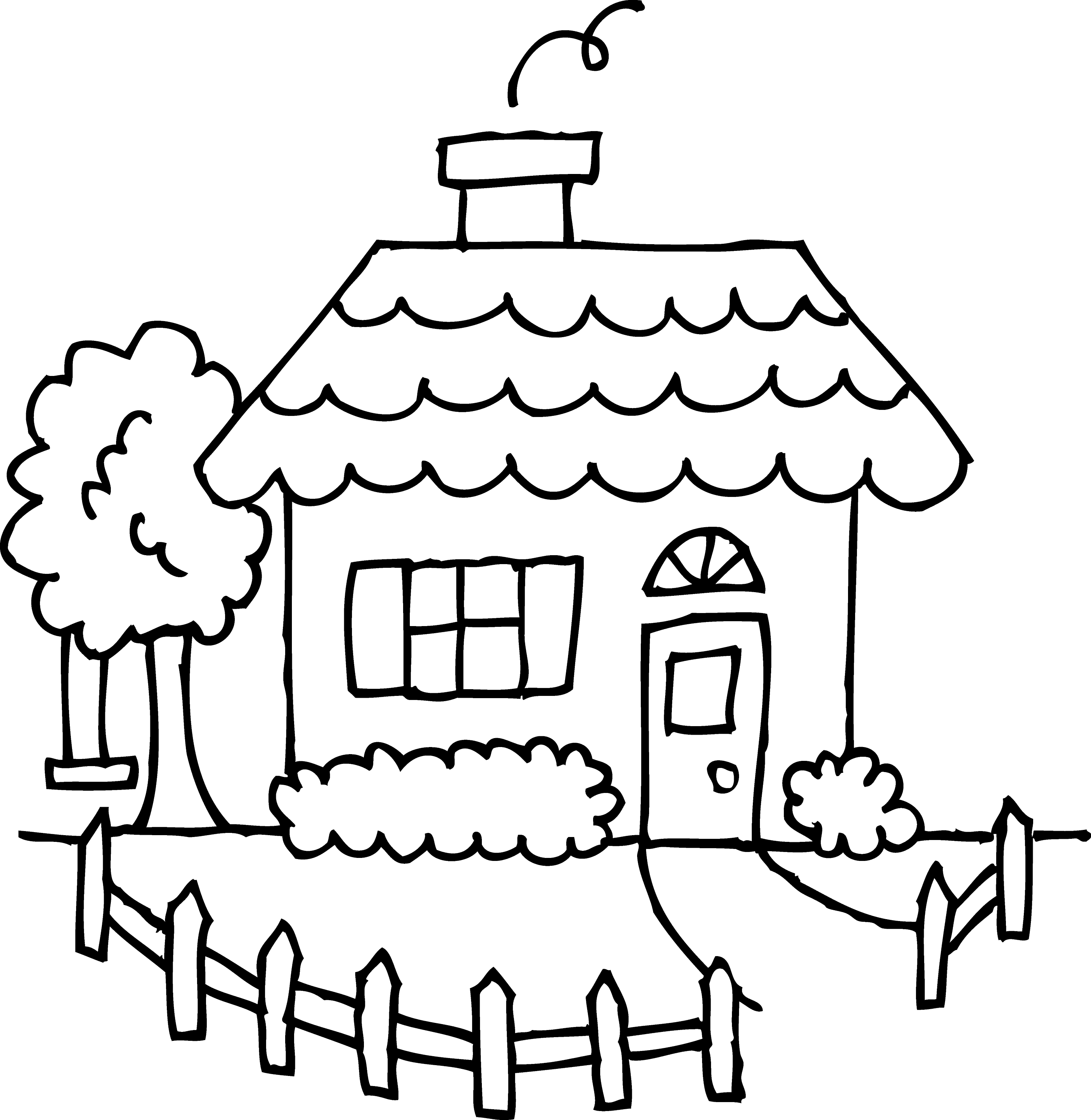 free printable house clipart - photo #15