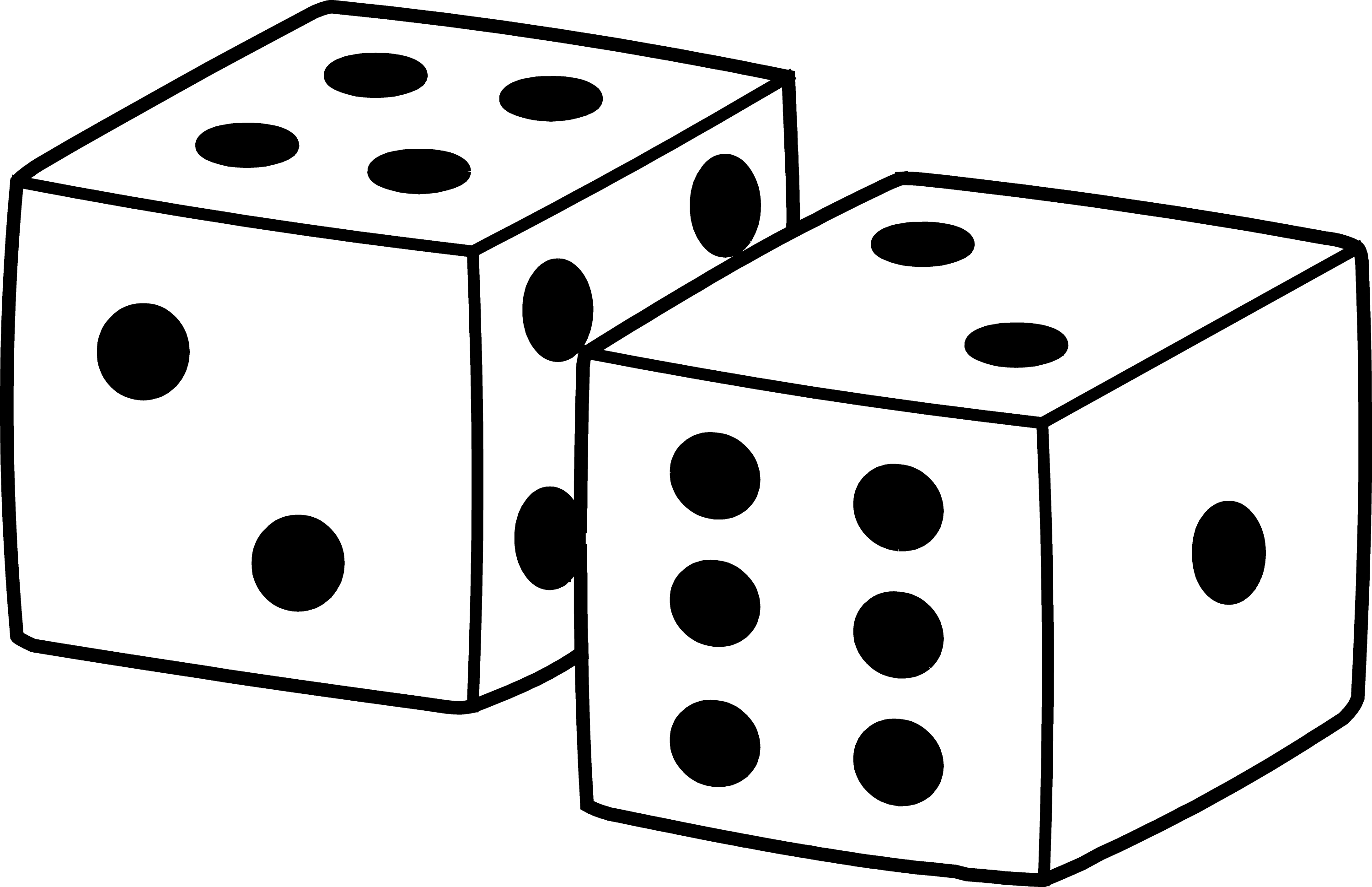 free clipart of dice - photo #33