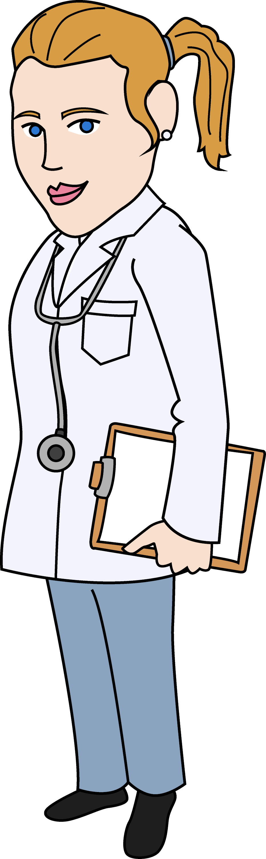 free clipart doctor cartoon - photo #14