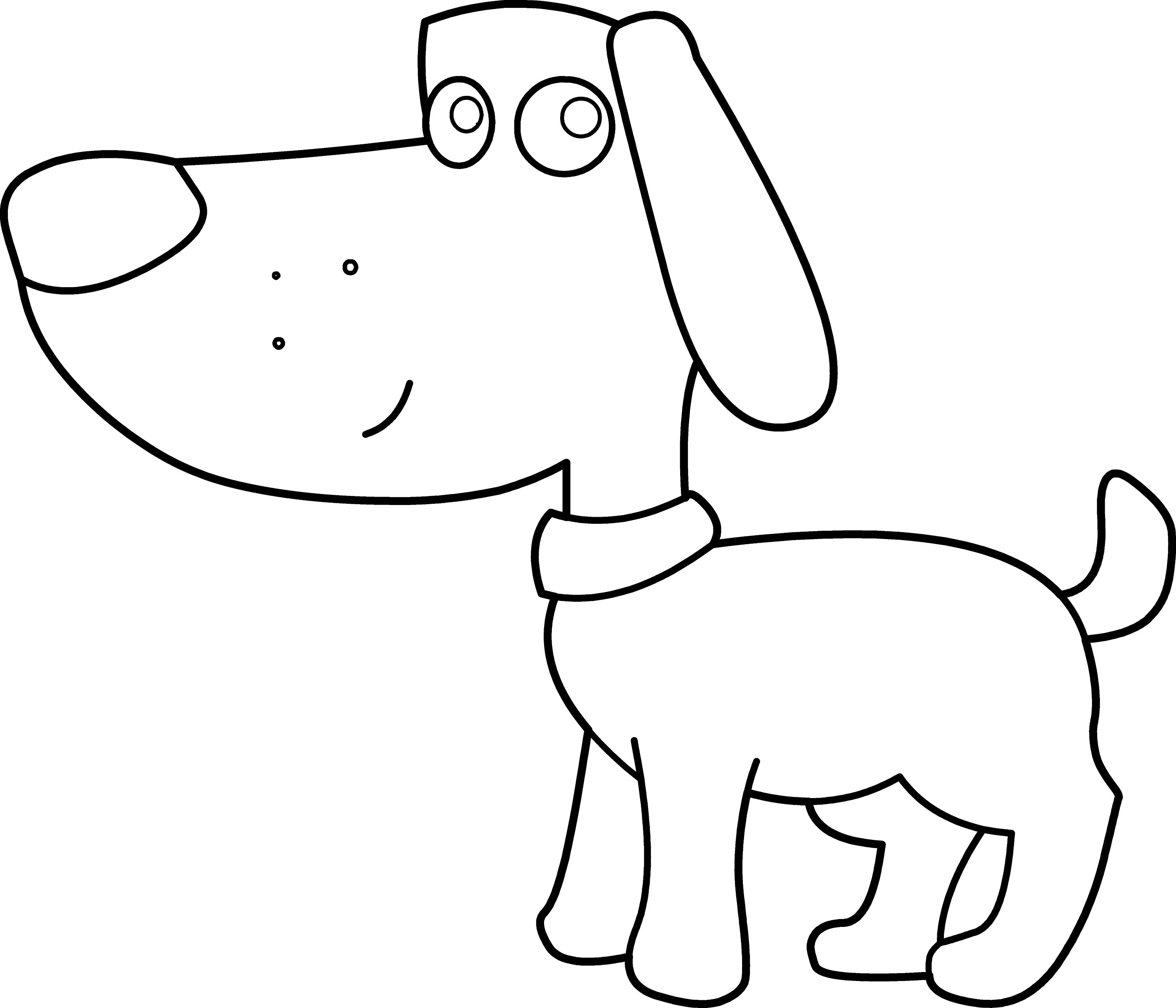 free black and white dog and cat clipart - photo #13