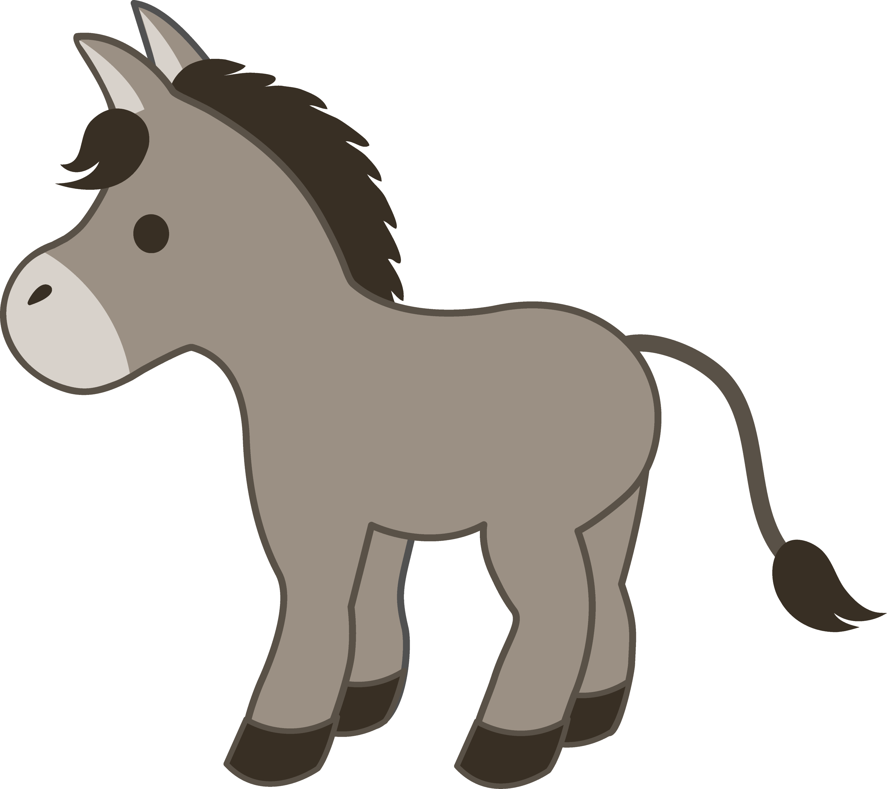 clipart donkey - photo #3