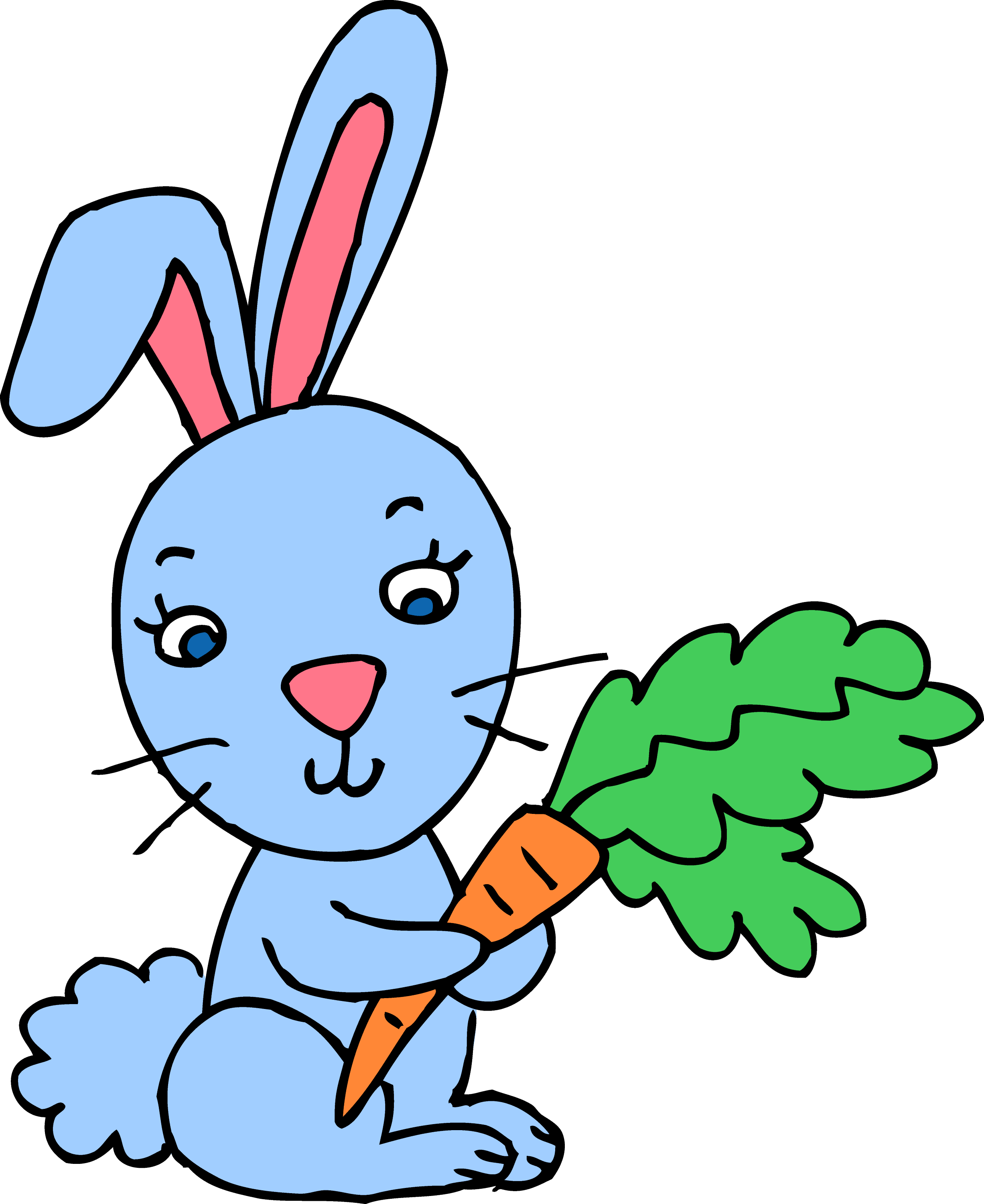 free clipart easter bunny rabbit - photo #10