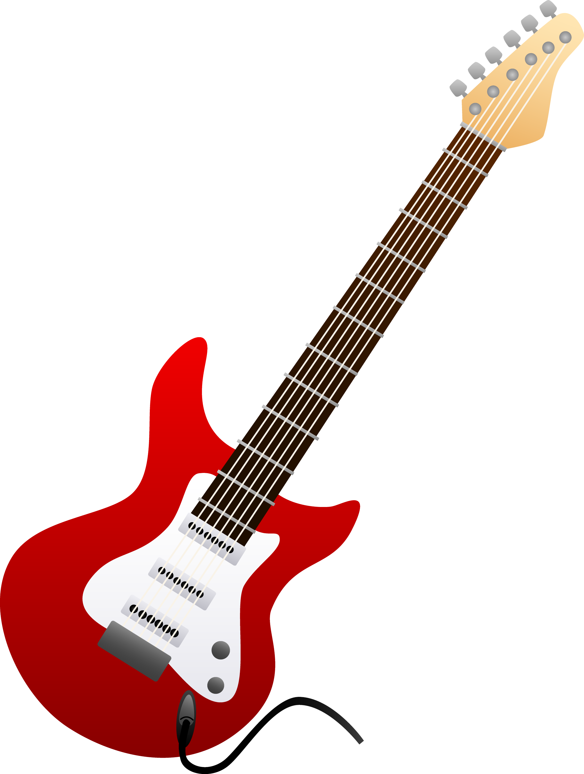 free pink guitar clipart - photo #41