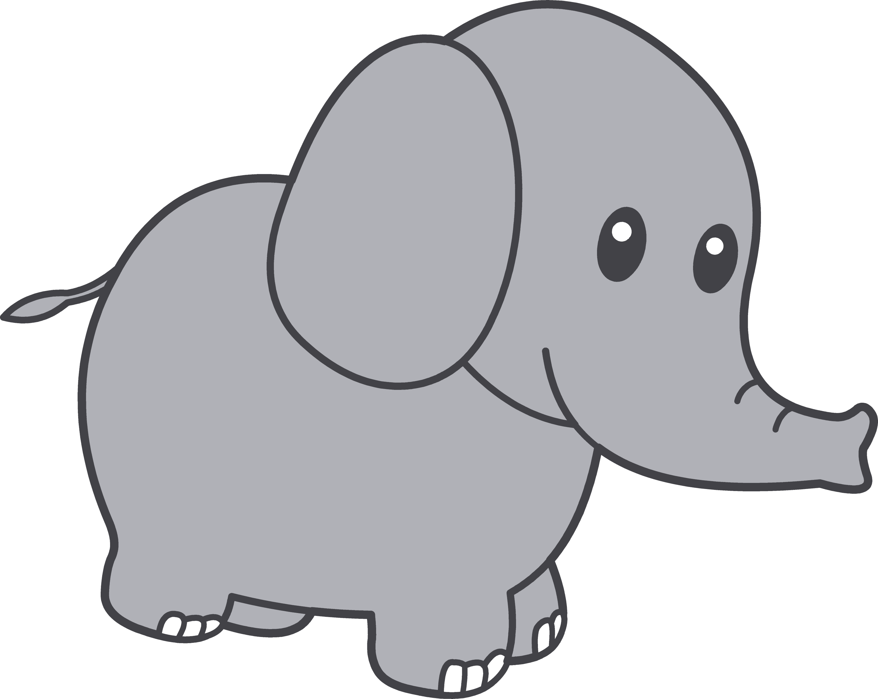 free clipart of an elephant - photo #9