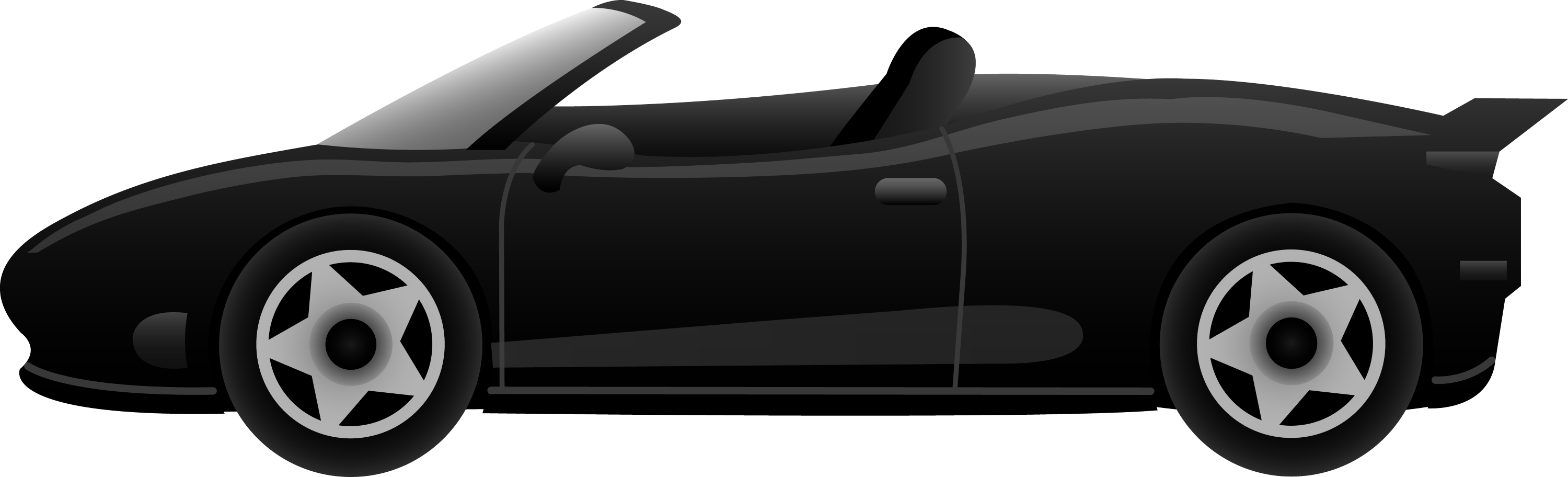 clipart black car - photo #23