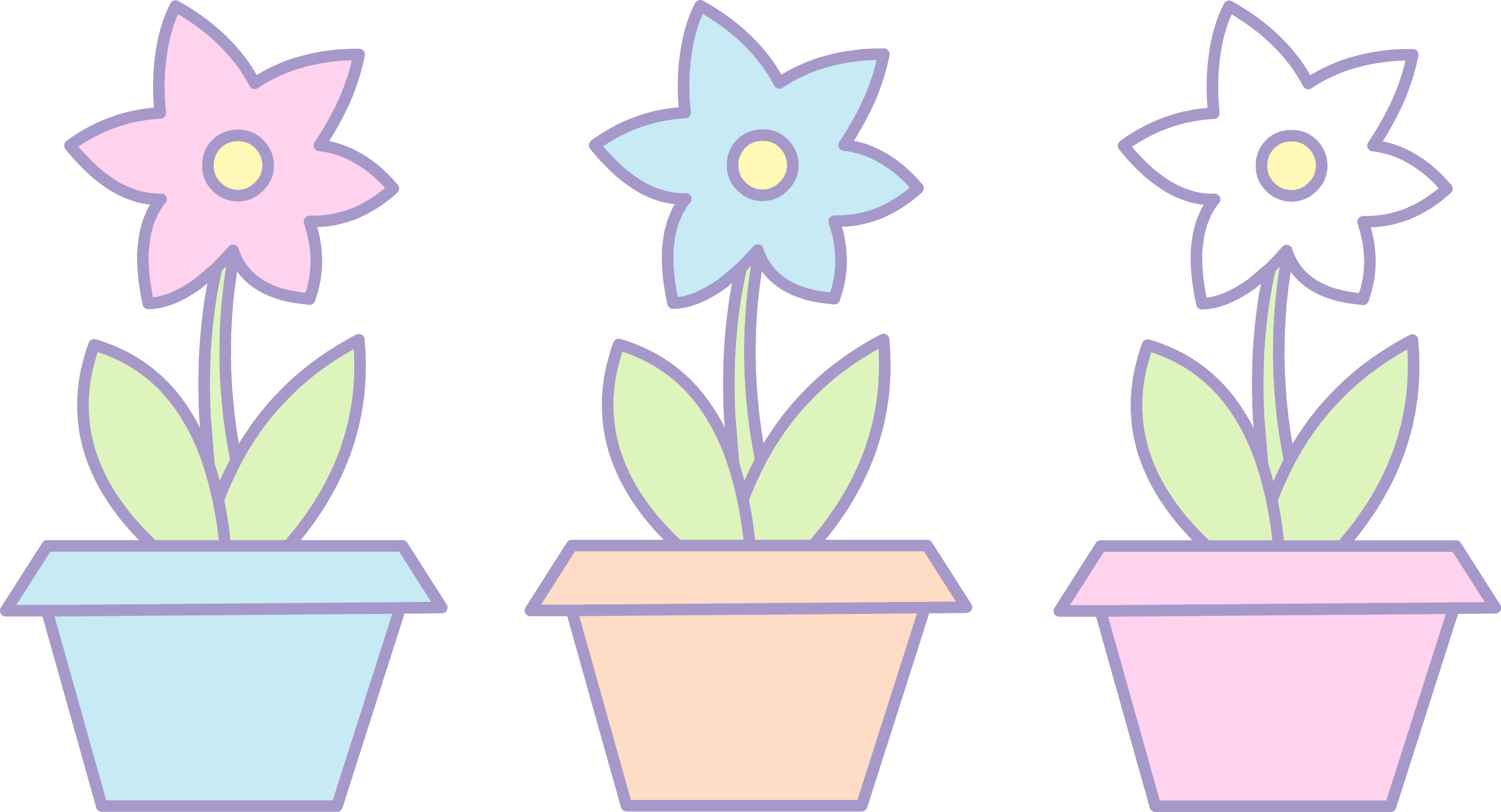 clipart flower in pot - photo #38