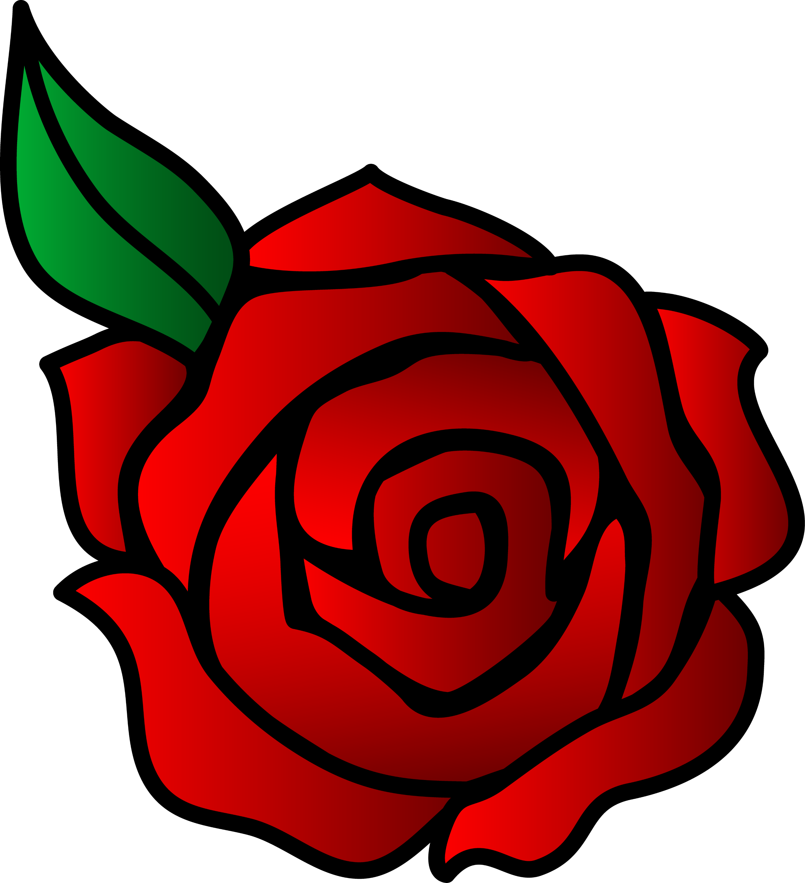 red roses clipart - photo #29