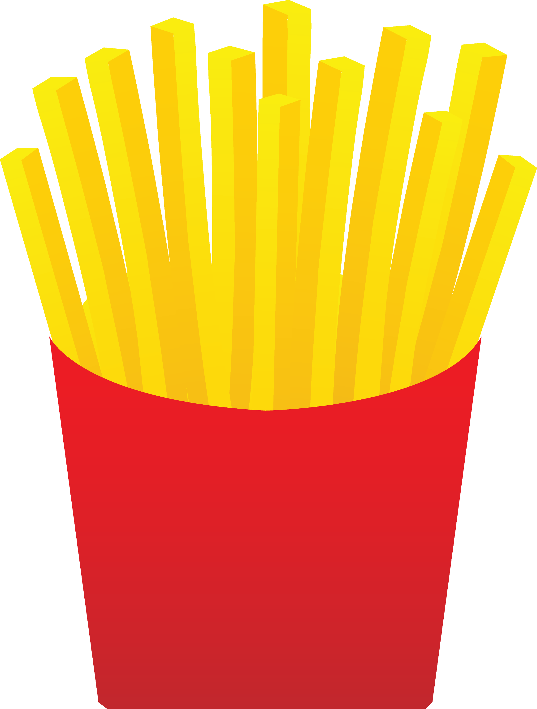 Fast Food French Fries - Free Clip Art