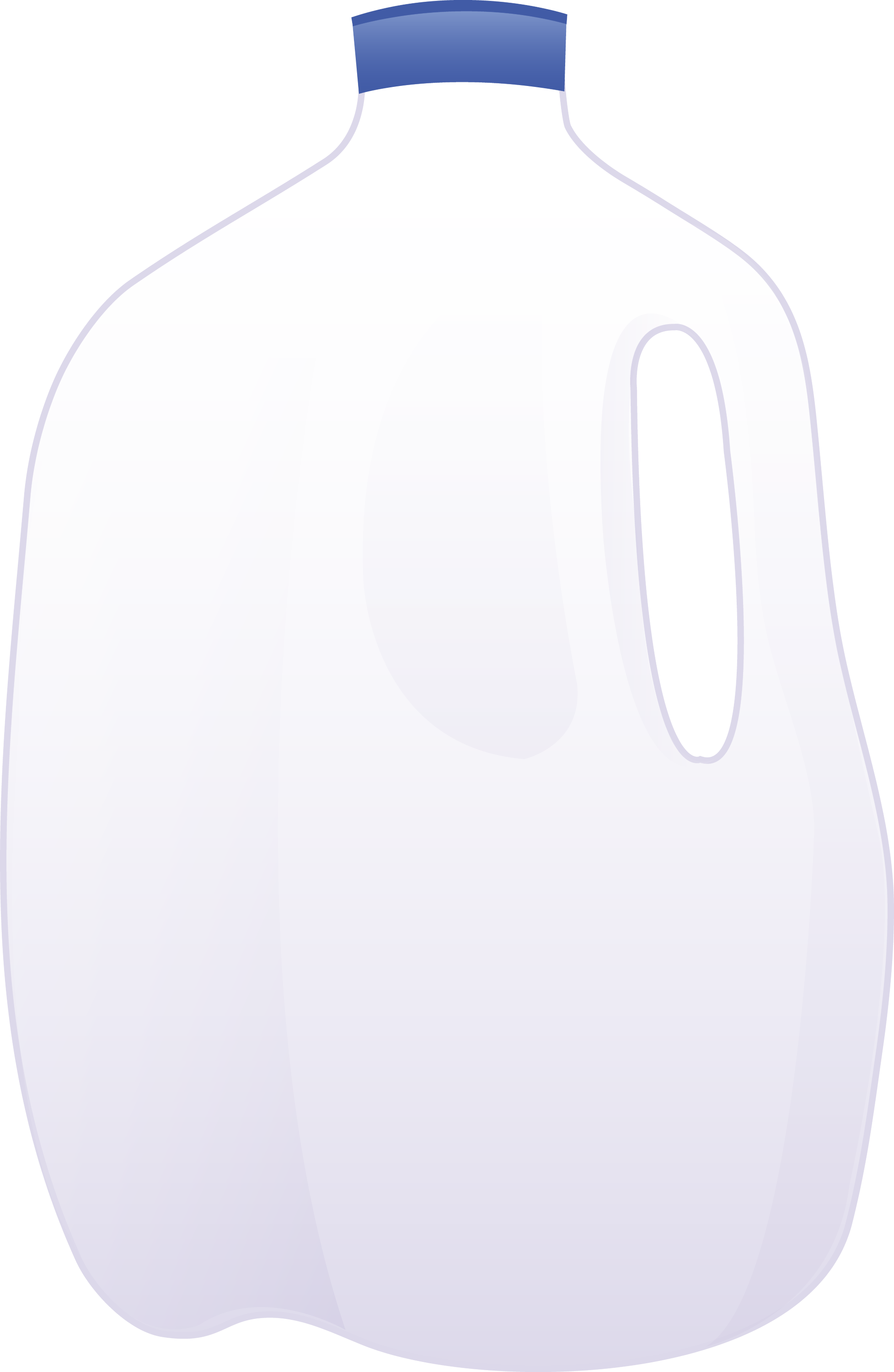 Vector Of A Gallon Of Milk Free Clip Art