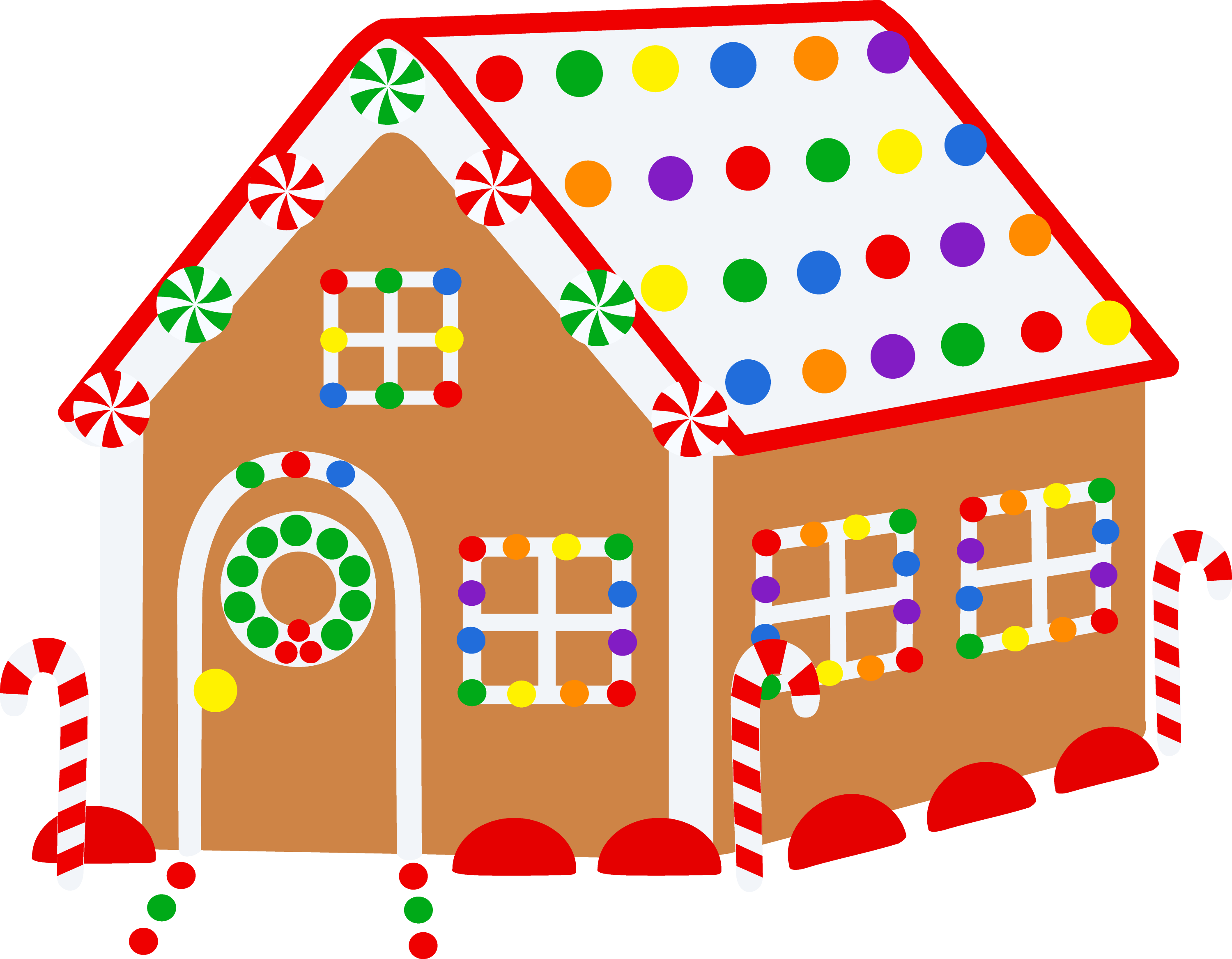 free gingerbread house borders clip art - photo #24