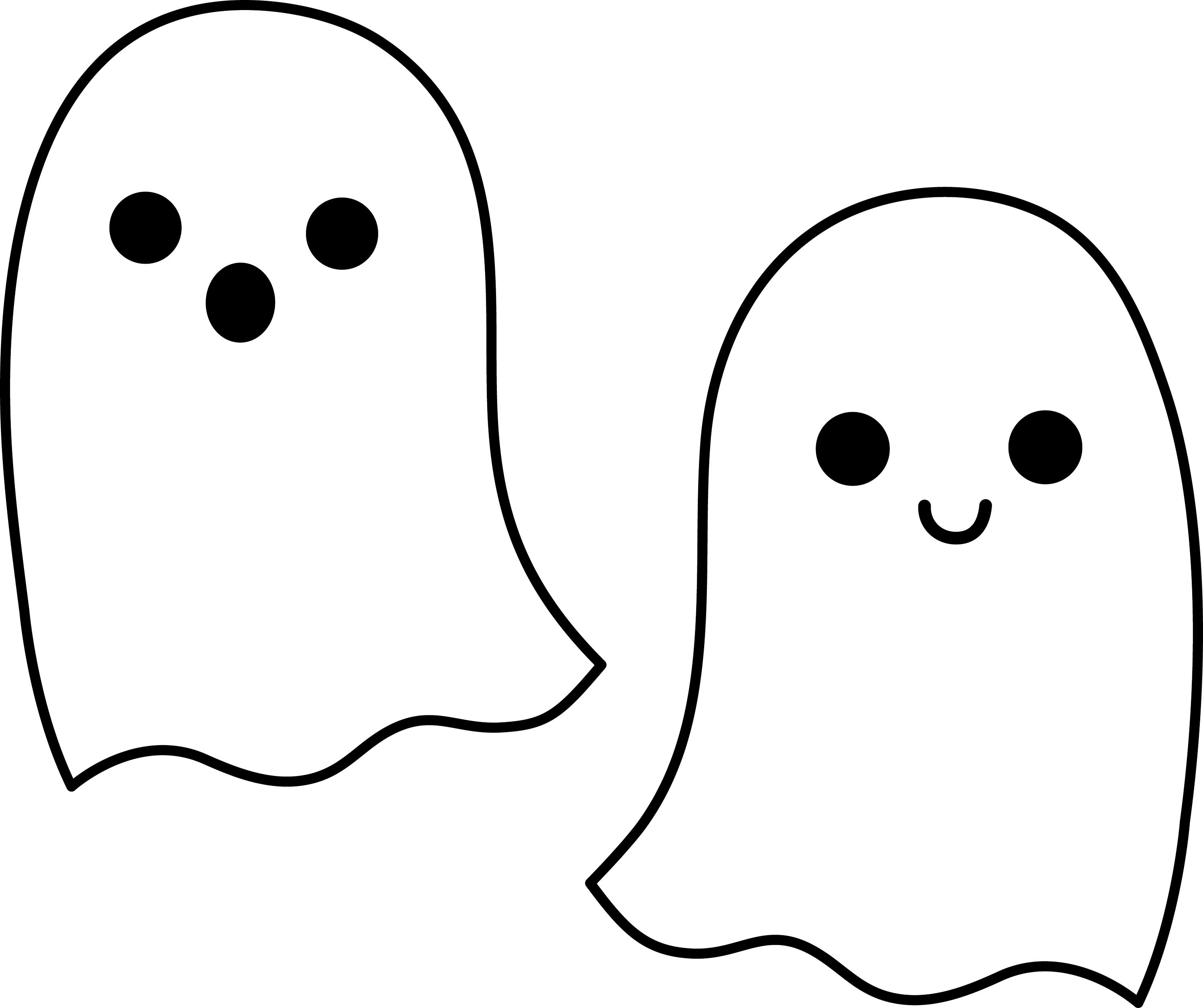 cute-simple-halloween-ghosts-free-clip-art