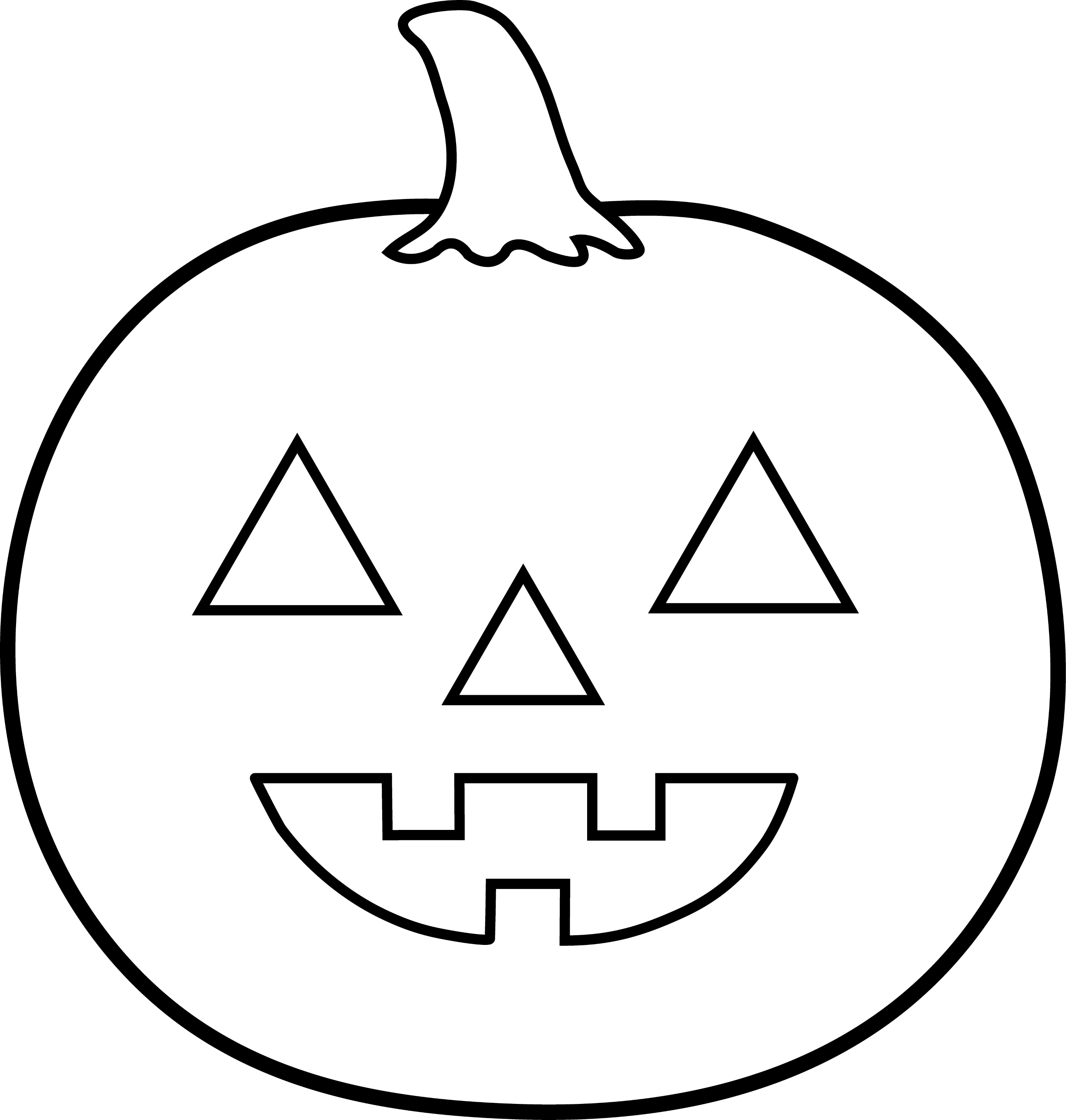 Free Jack O Lantern Printables To Use The Free Printable Pumpkin