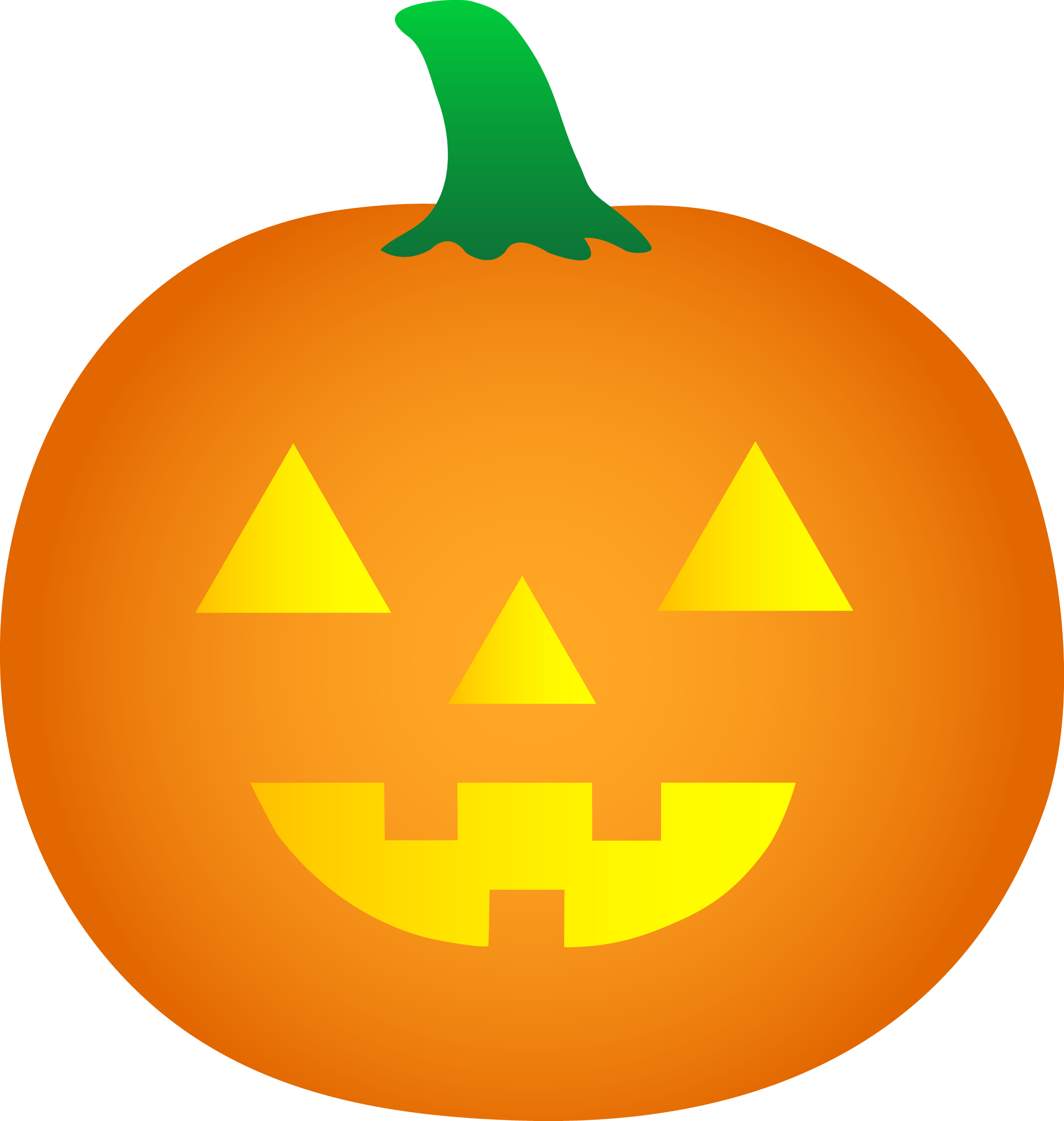 Halloween Clipart Pumpkin Clipart Jack O Lantern Scary