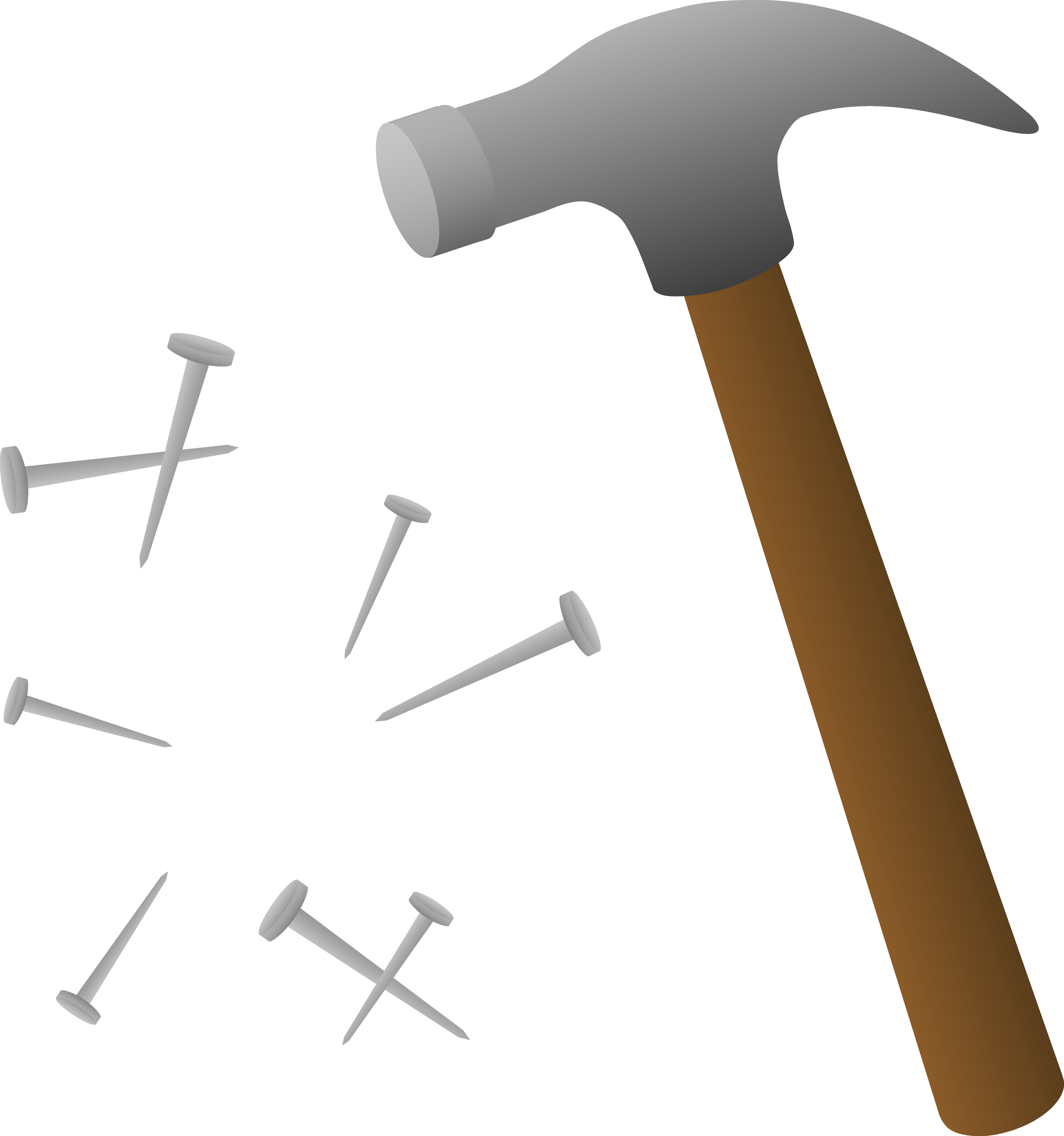 hammer and nails clipart - photo #1