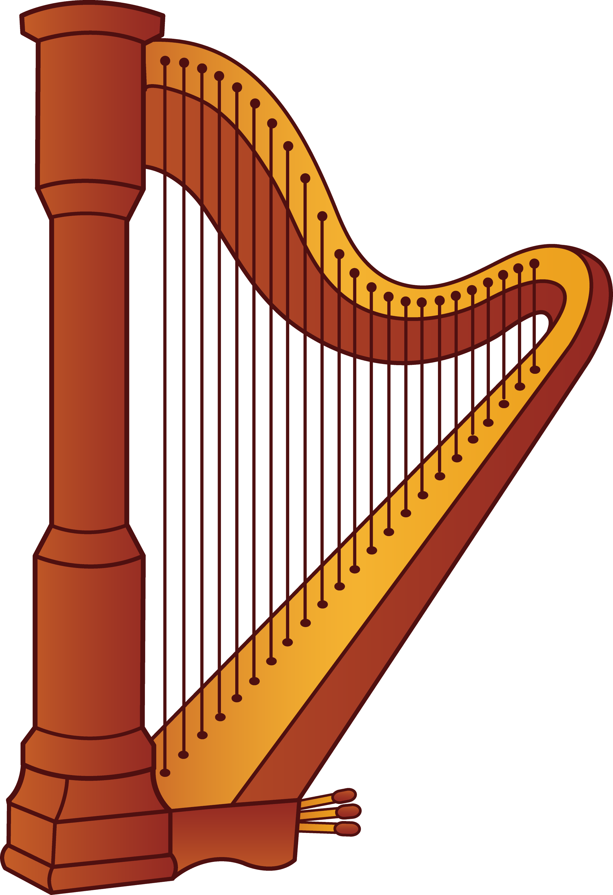 cartoon clipart of musical instruments - photo #6