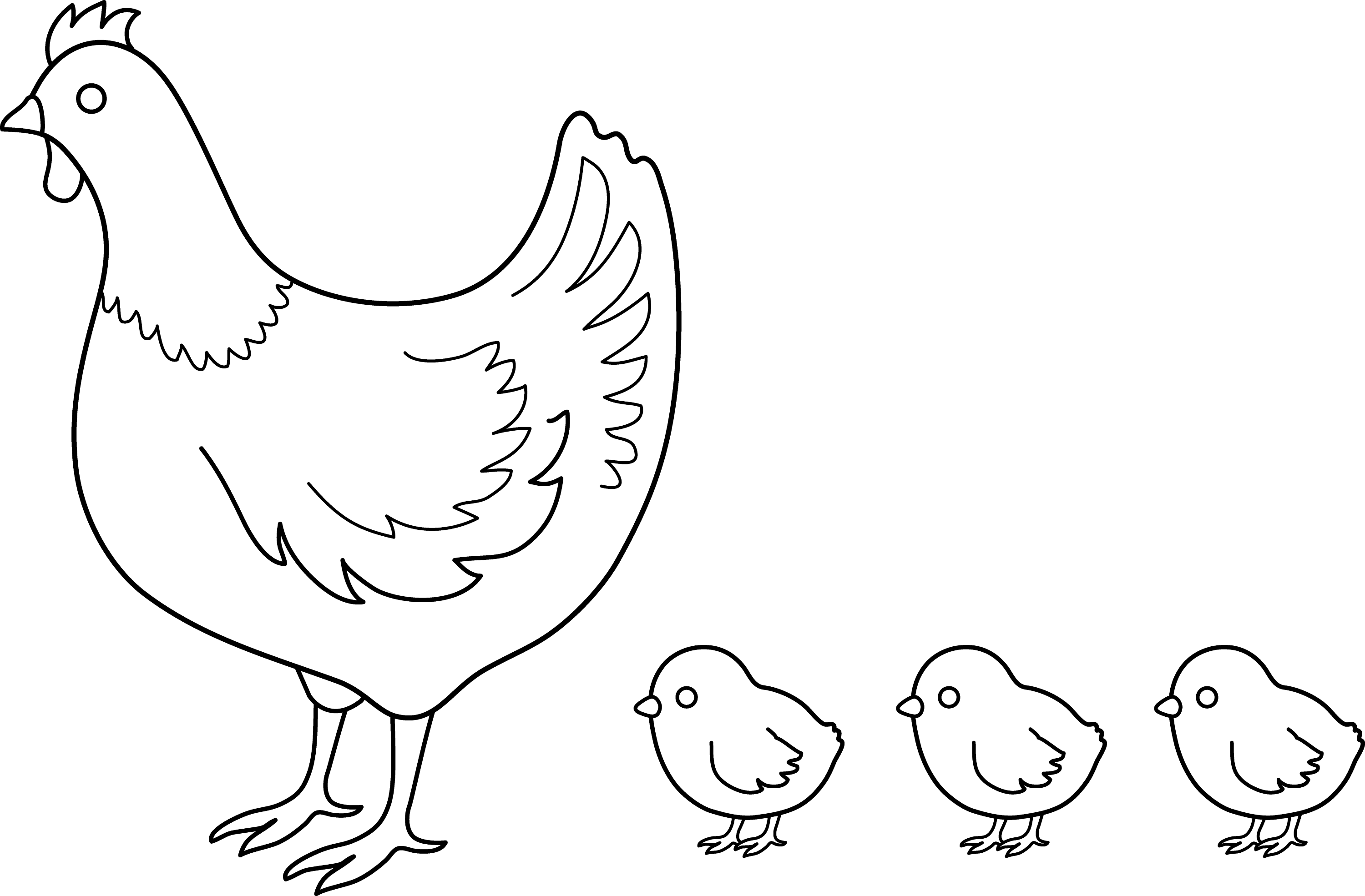 baby chicks printable coloring pages - photo #30