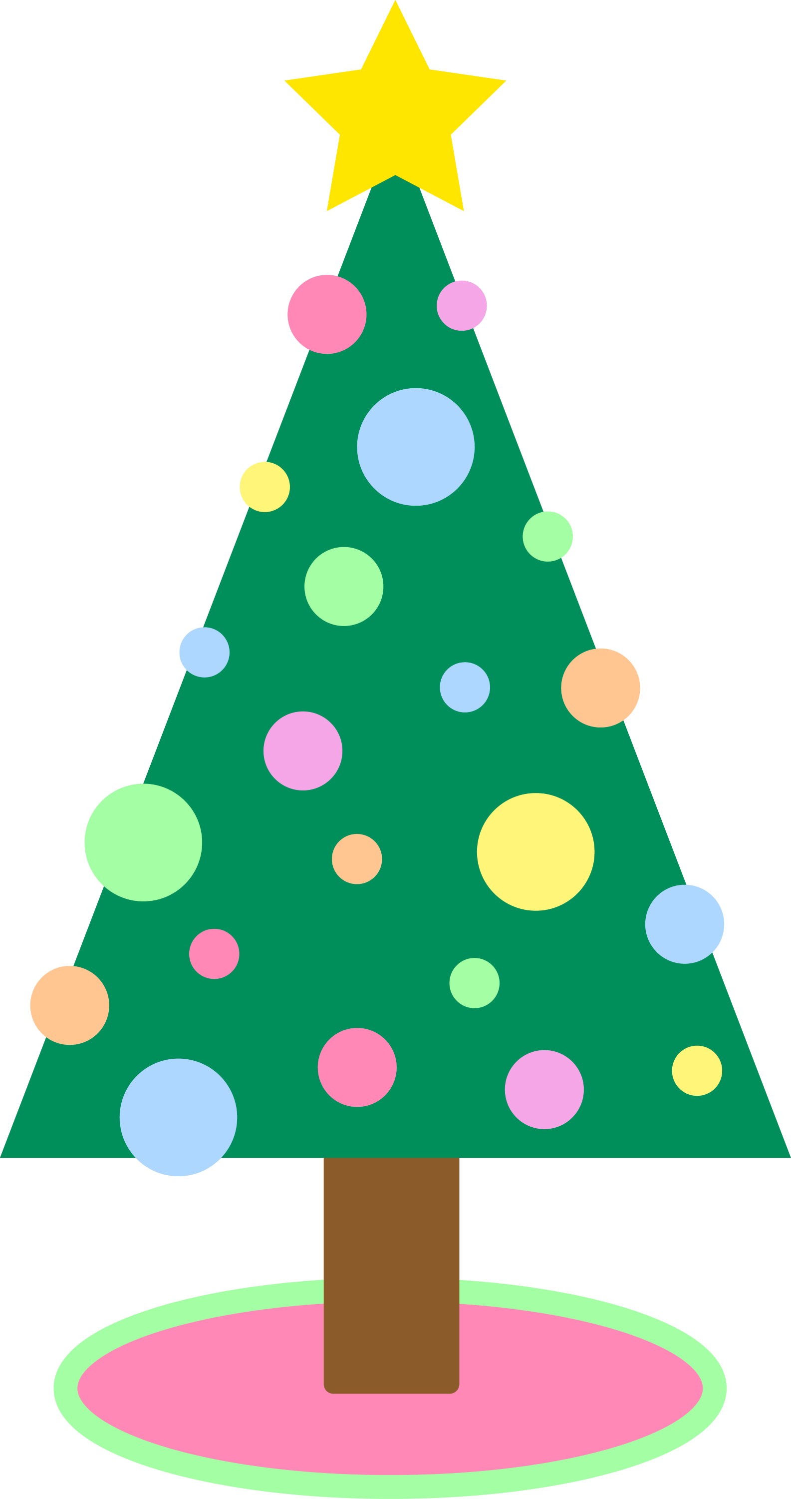 free clipart images of christmas trees - photo #50