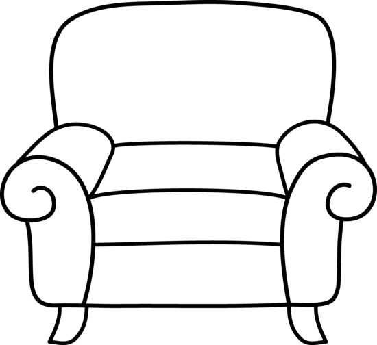 coloring pages couch - photo #15