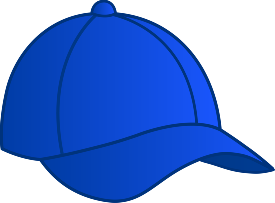 Blue Baseball Cap - Free Clip Art