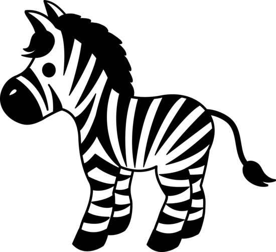 zebra stripes clipart free - photo #3