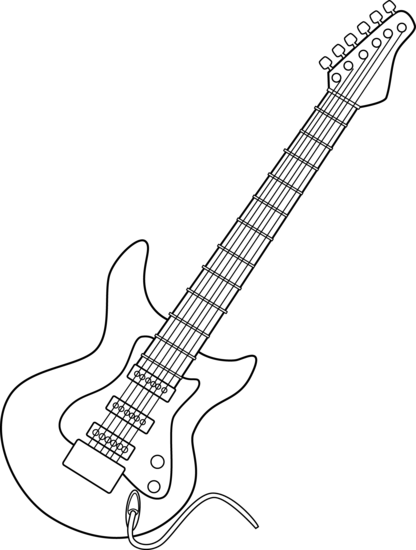 free jazz guitar clip art - photo #33