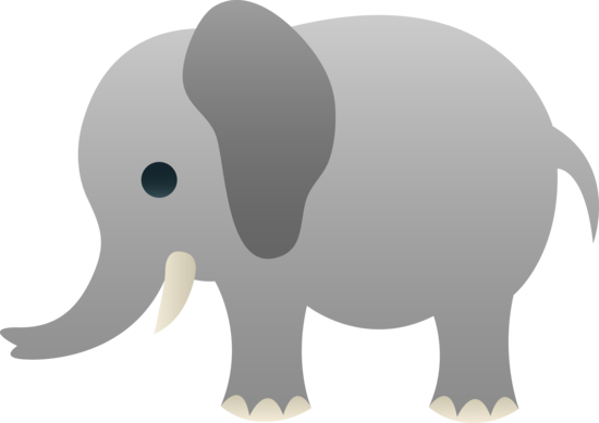 gray elephant free clip art - photo #5