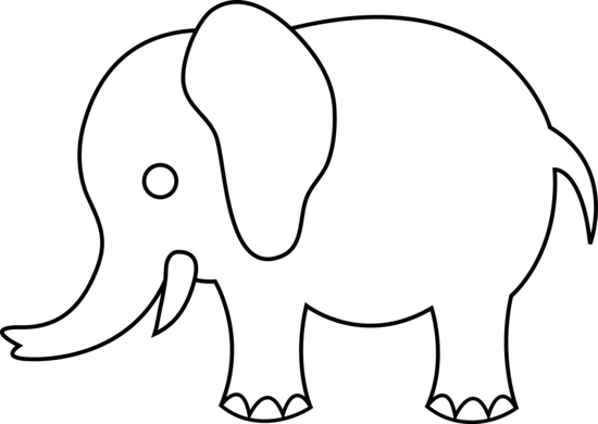 elephant clipart drawing - photo #39