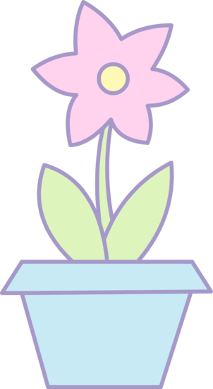 clipart flower in pot - photo #18