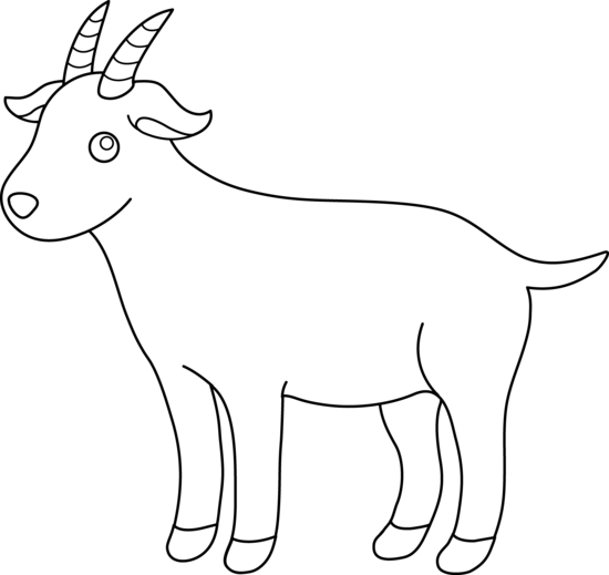 clipart of goat - photo #46