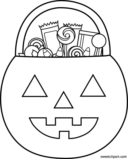 Free Printable Trick Or Treat Coloring Pages
