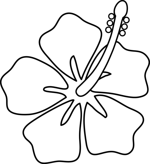 clipart flowers outline - photo #28