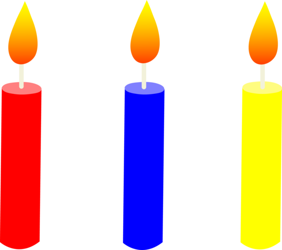 free clipart birthday candles - photo #2